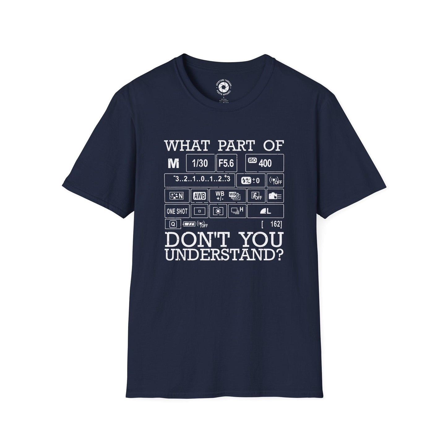 T-Shirt Navy / S Don't Undertsand T-Shirt