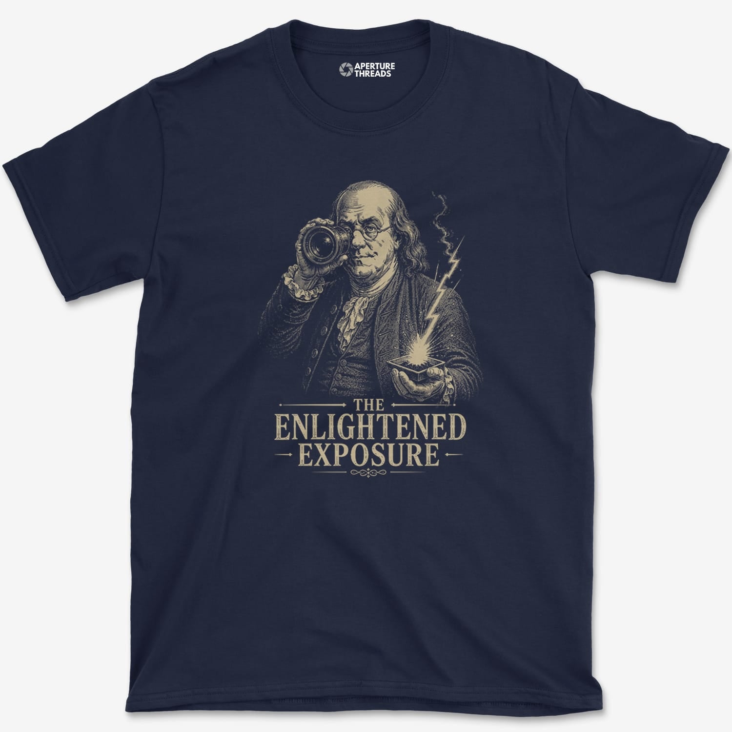 T-Shirt Navy / S Enlightened Exposure T-Shirt