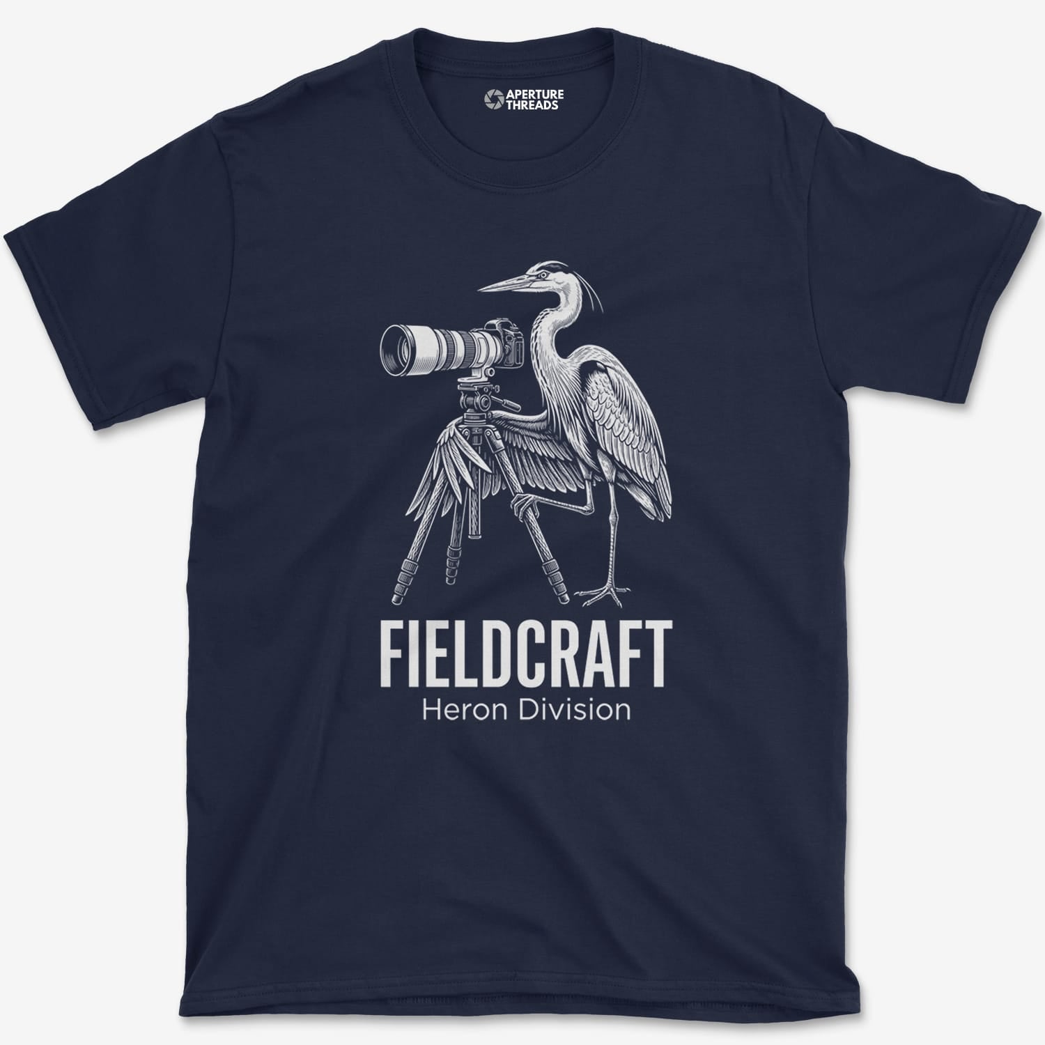 T-Shirt Navy / S Fieldcraft Heron T-Shirt