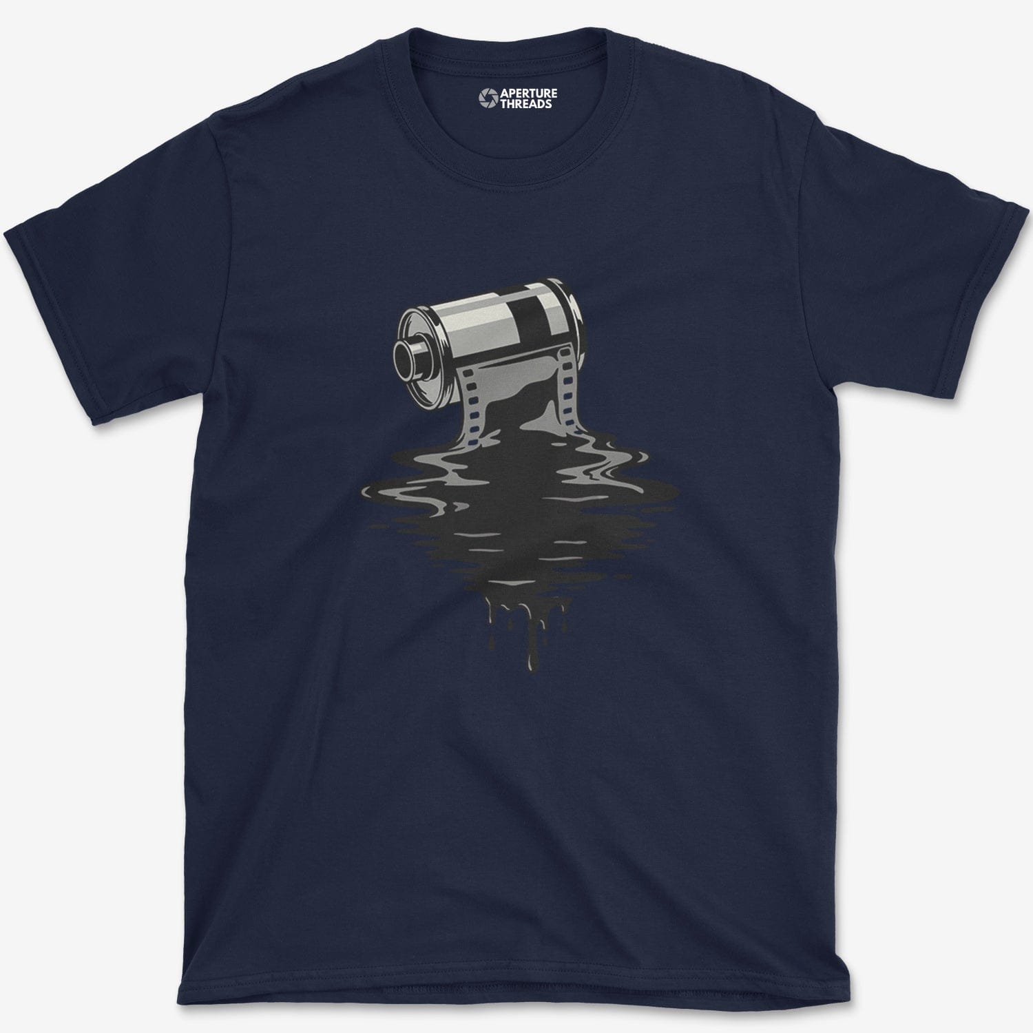 T-Shirt Navy / S Film Paint T-Shirt