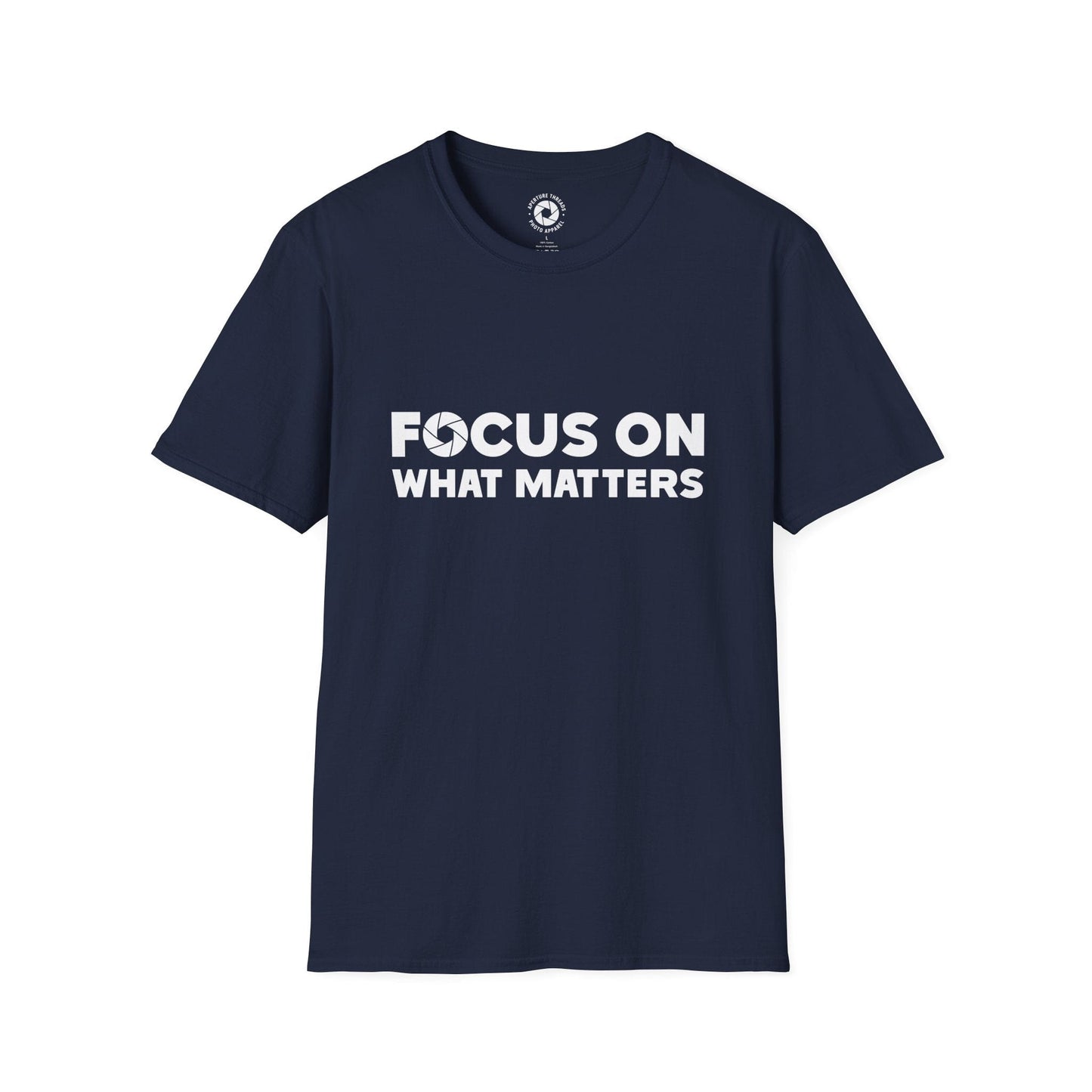 T-Shirt Navy / S Focus On T-Shirt