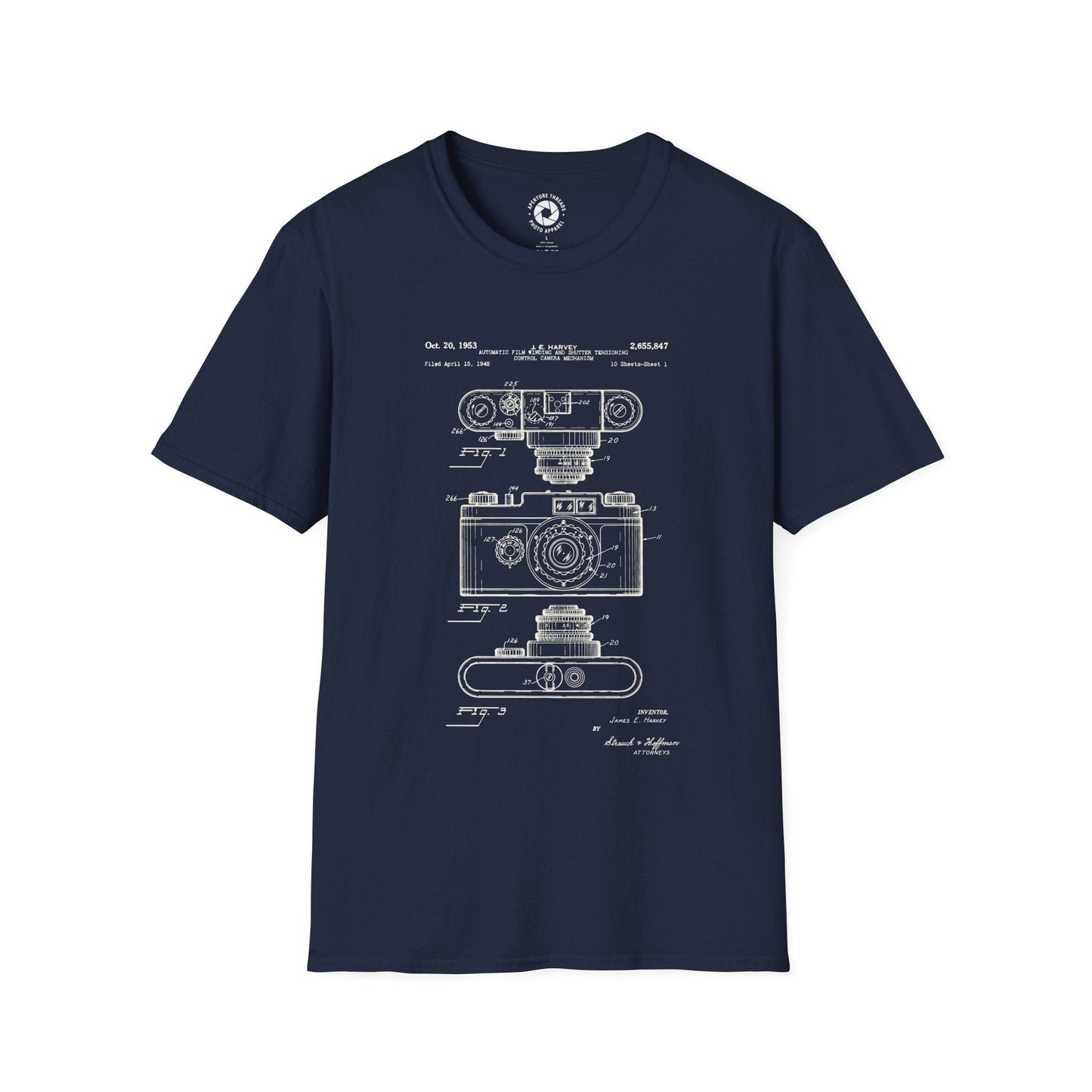 T-Shirt Navy / S Harvey Blueprint T-Shirt