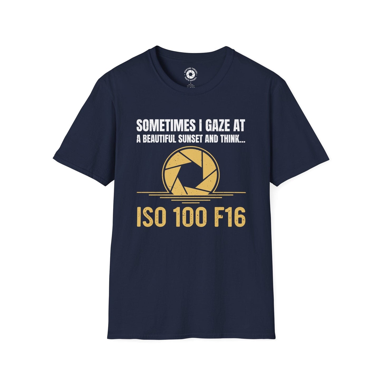 T-Shirt Navy / S ISO 100 F16 T-Shirt