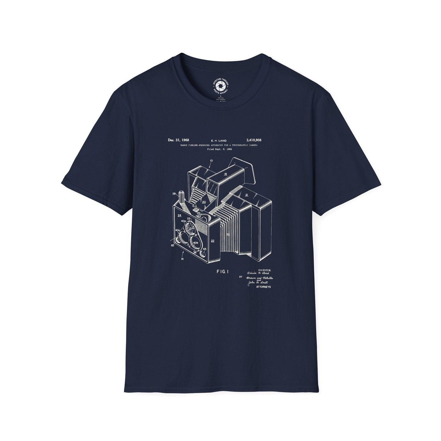 T-Shirt Navy / S Lamd Blueprint T-Shirt