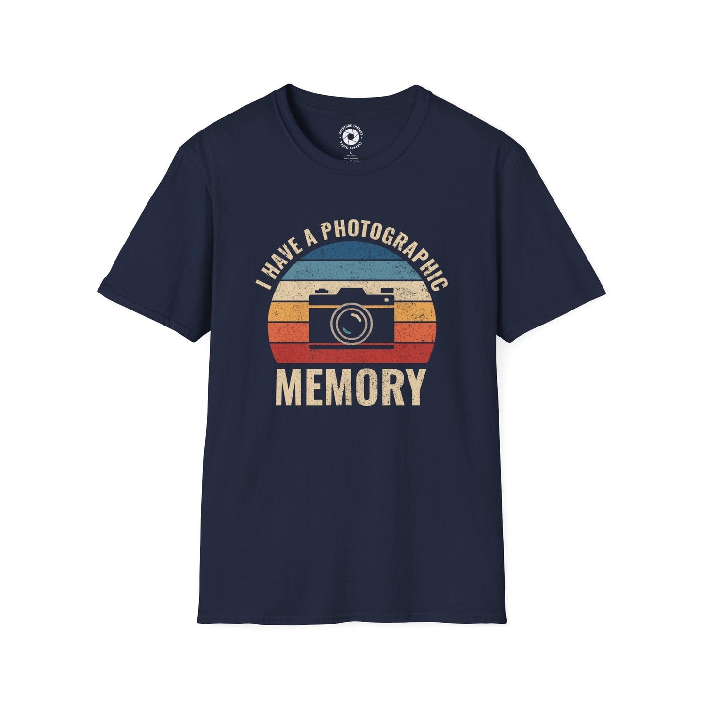 T-Shirt Navy / S Photographic Memory T-Shirt