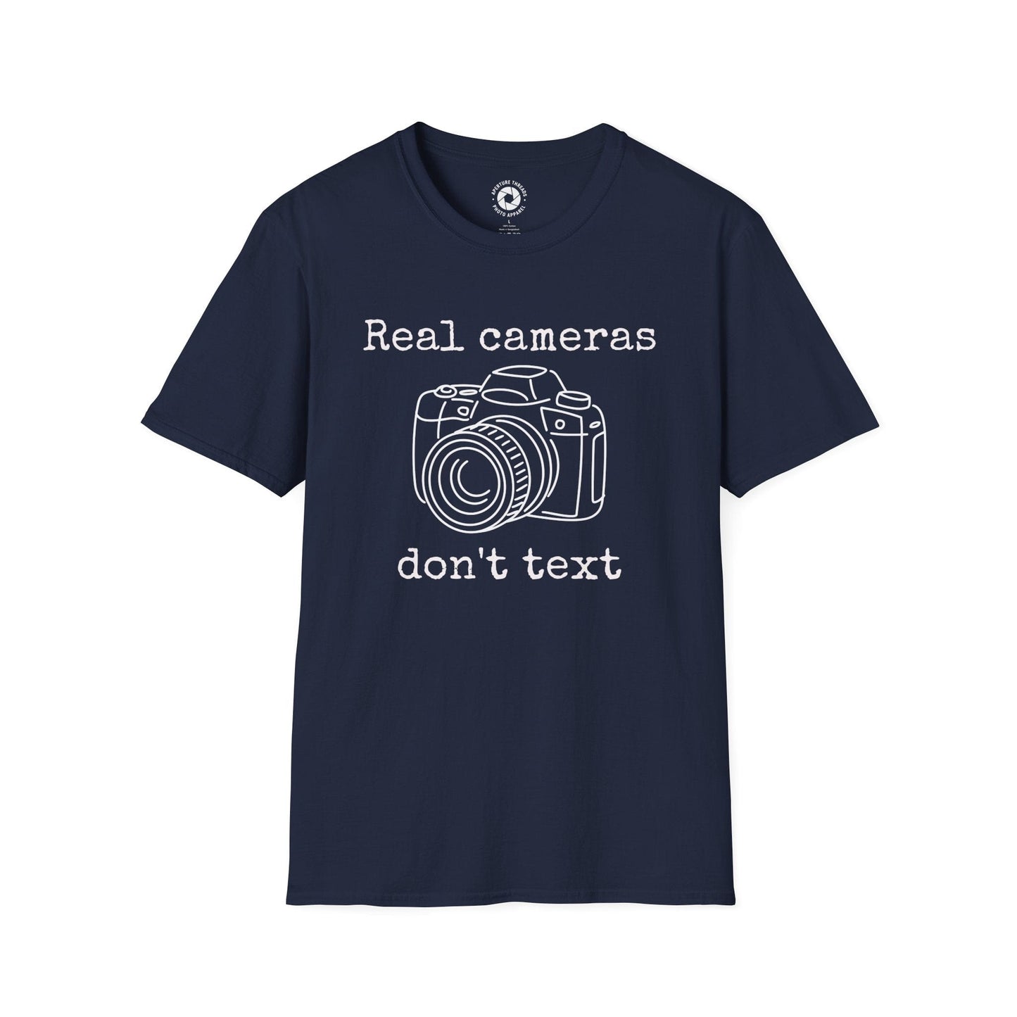 T-Shirt Navy / S Real Cameras T-Shirt