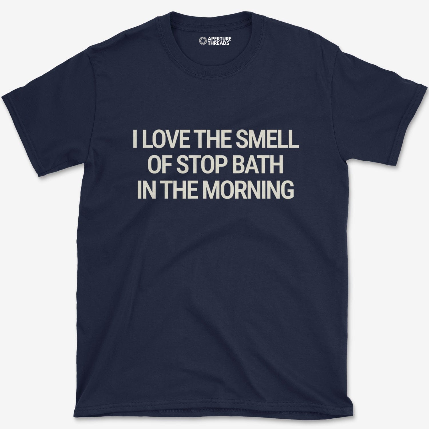 T-Shirt Navy / S Stop Bath T-Shirt