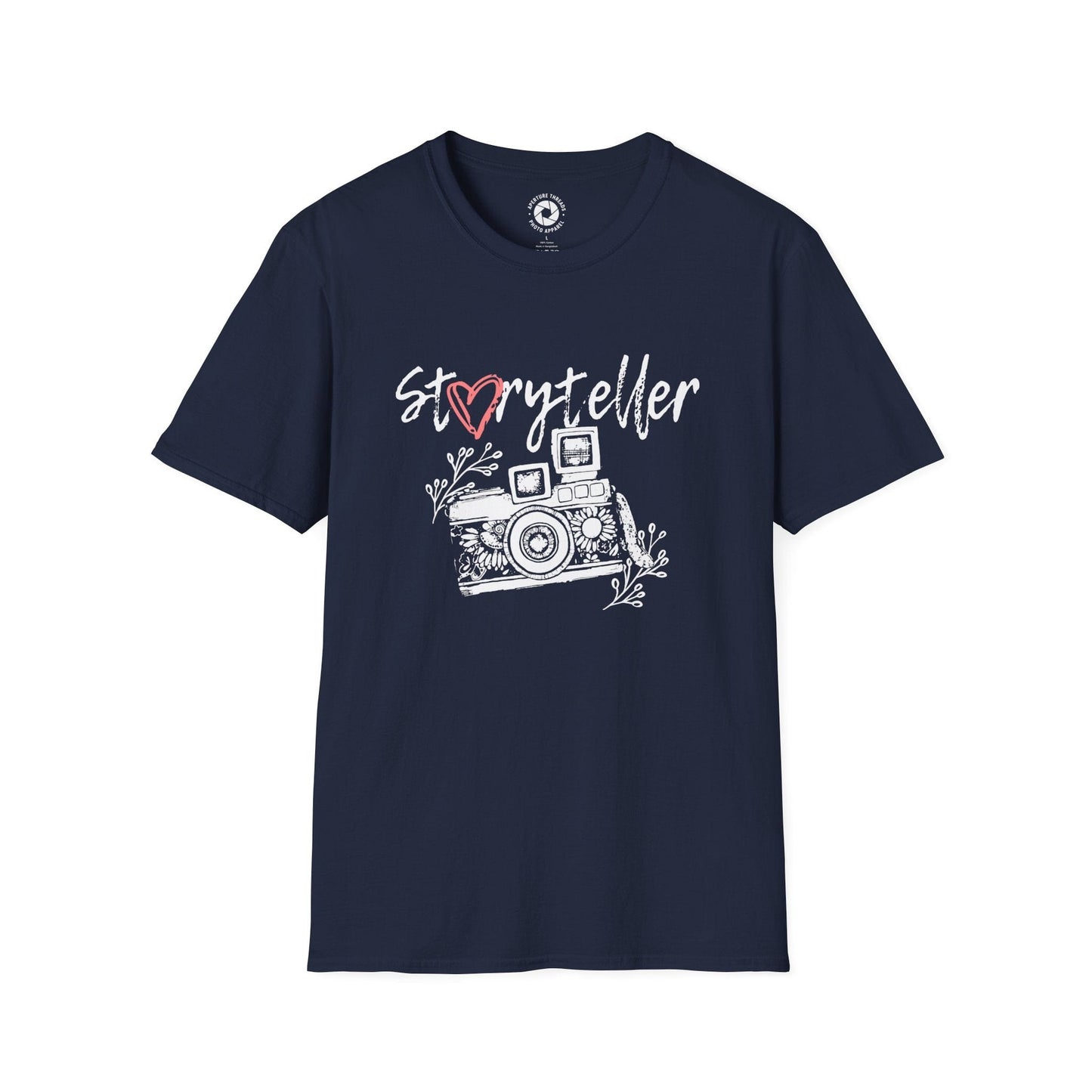 T-Shirt Navy / S Storyteller Heart T-Shirt