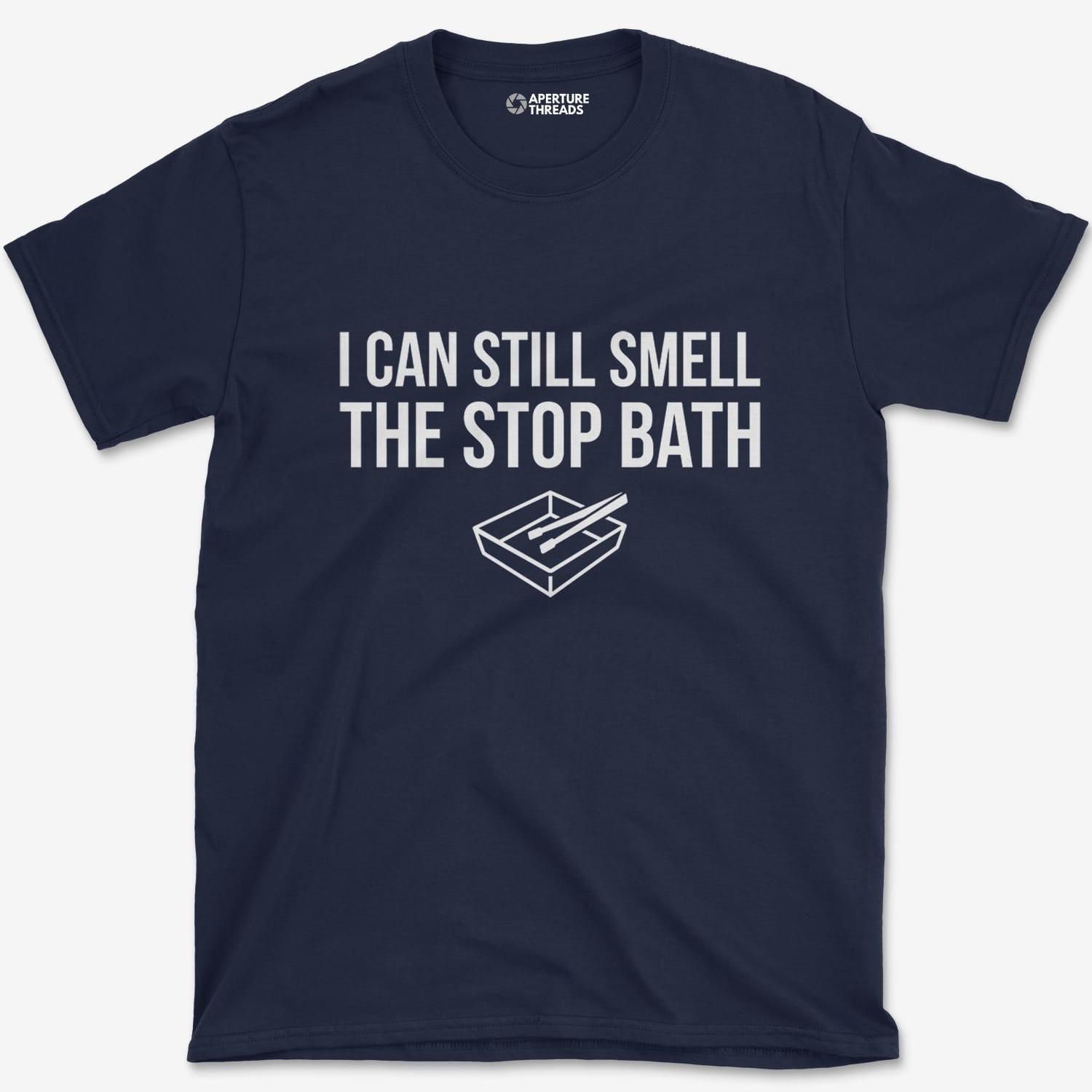 T-Shirt Navy / S The Stop Bath T-Shirt
