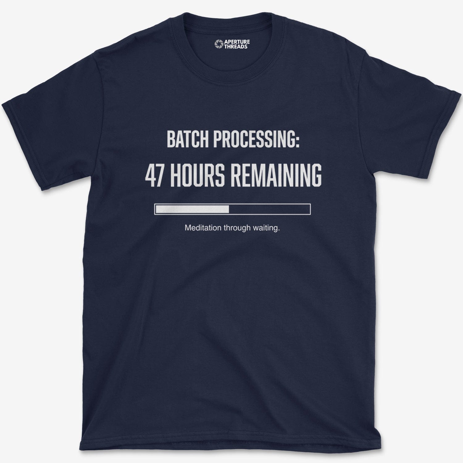 T-Shirt Navy / S Time Estimate T-Shirt