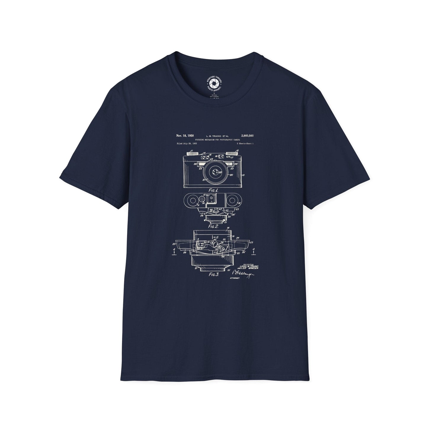 T-Shirt Navy / S Tranio Blueprint T-Shirt