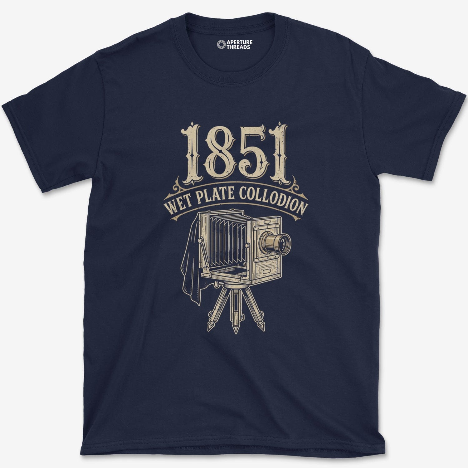 T-Shirt Navy / S Wet Plate Collodion T-Shirt