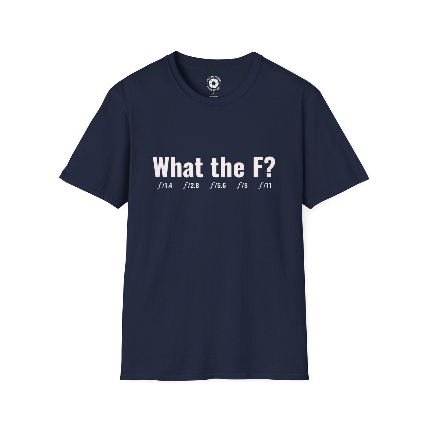 T-Shirt Navy / S What The F? T-Shirt