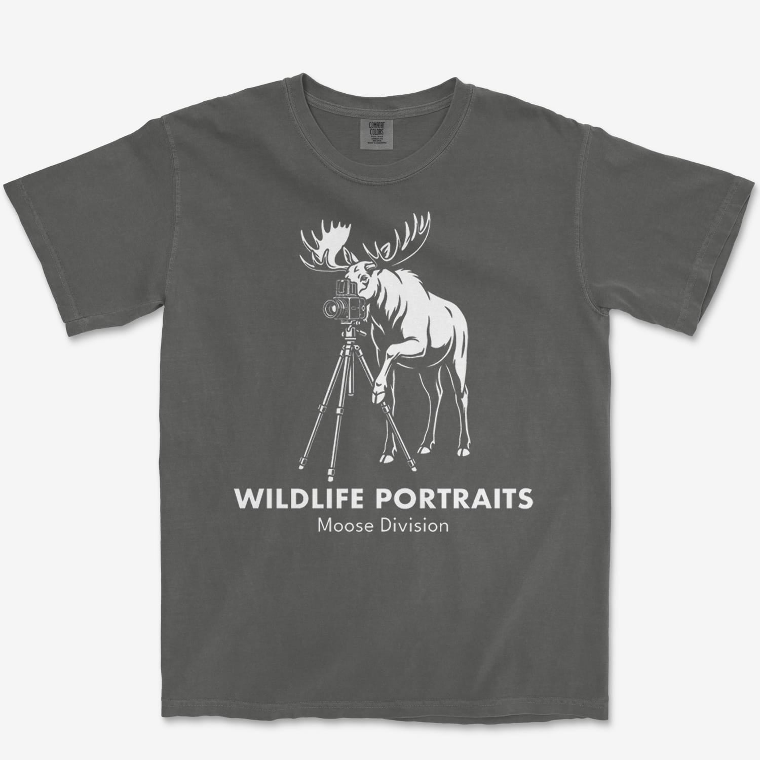 T-Shirt Pepper / S Moose Portraits Heavyweight Tee