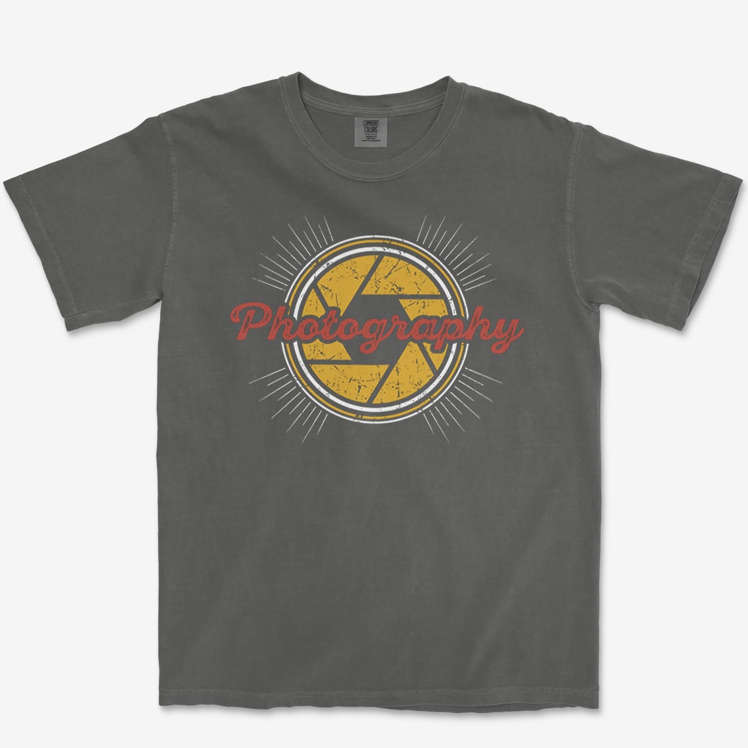 T-Shirt Pepper / S Photography Retro Heavyweight Tee