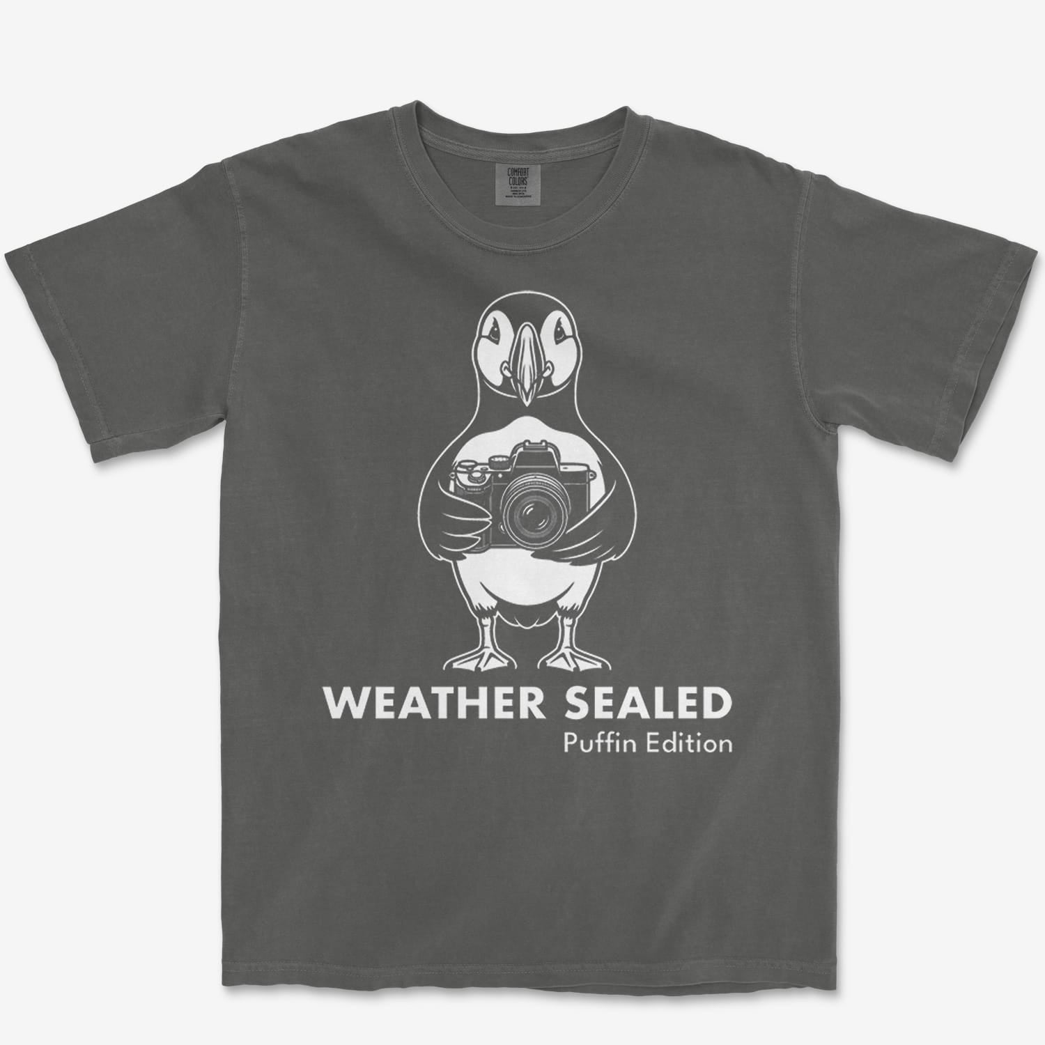 T-Shirt Pepper / S Weather Sealed Puffin Heavyweight Tee