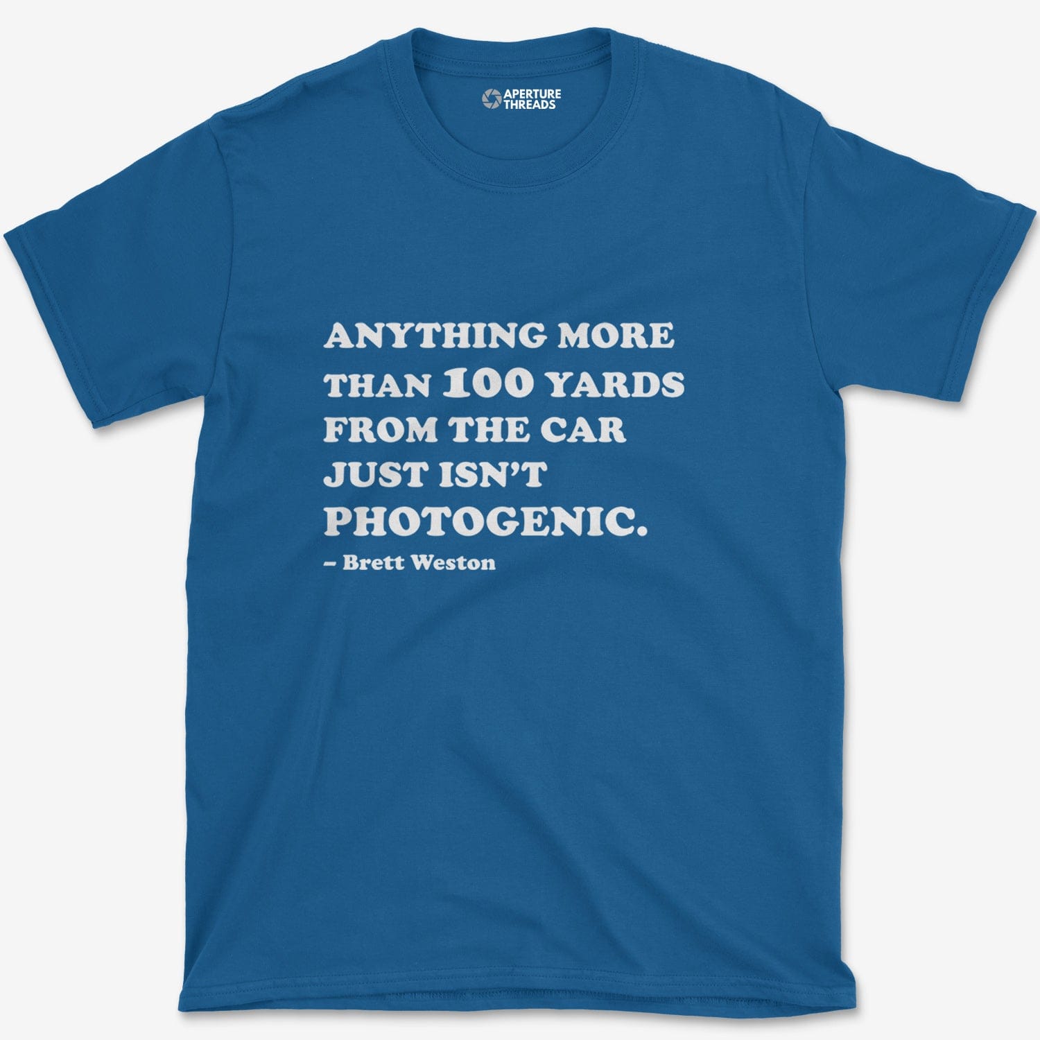 T-Shirt Royal / S 100 Yards T-Shirt