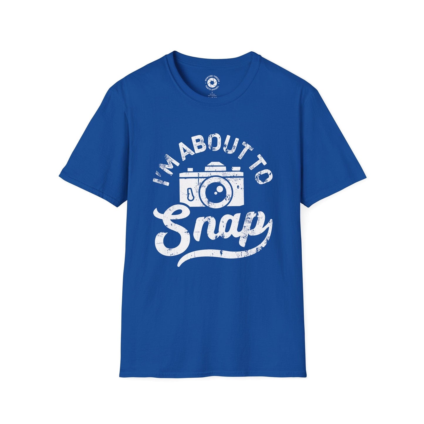 T-Shirt Royal / S About To Snap T-Shirt