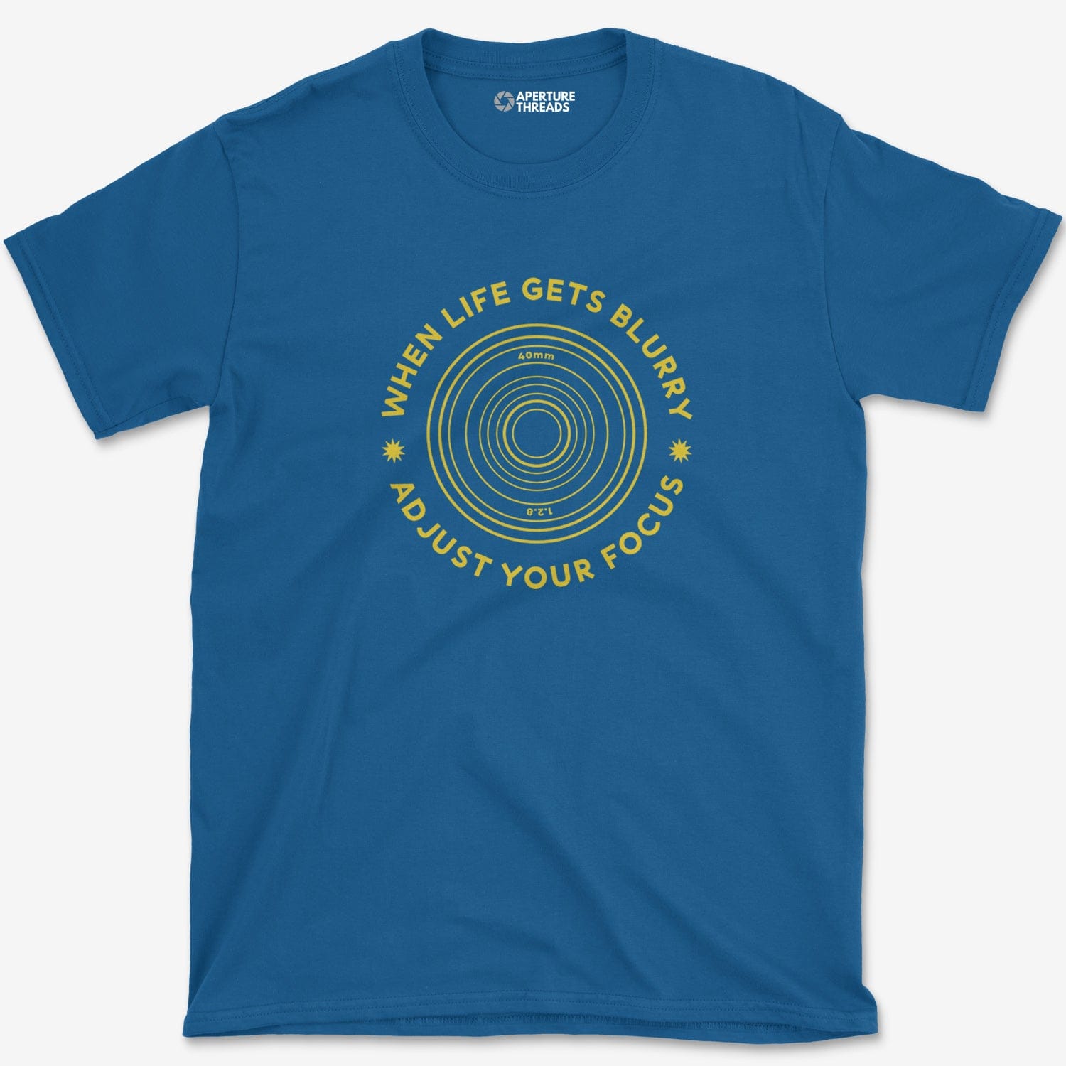 T-Shirt Royal / S Adjuest Focus T-Shirt