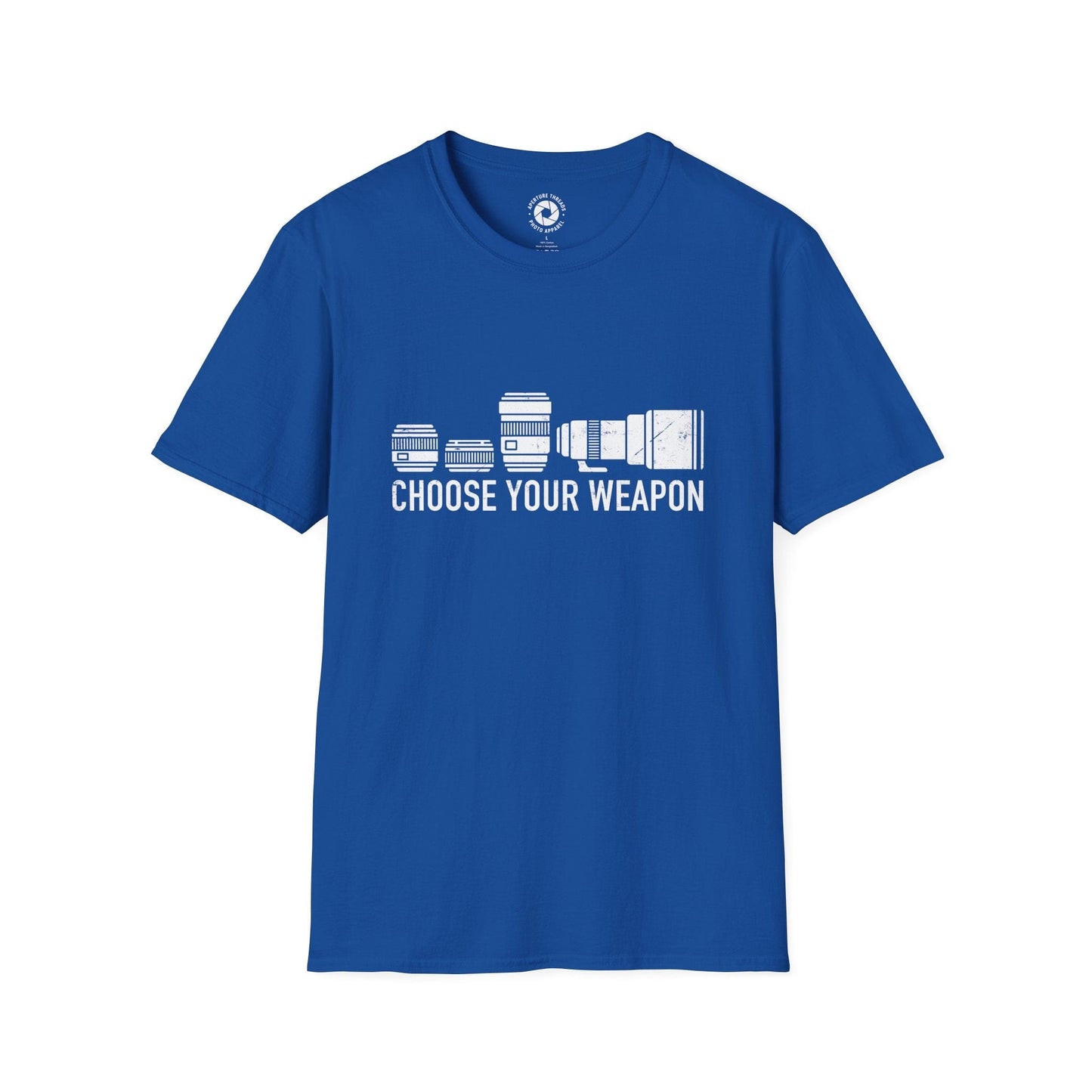T-Shirt Royal / S Choose Your Weapon T-Shirt