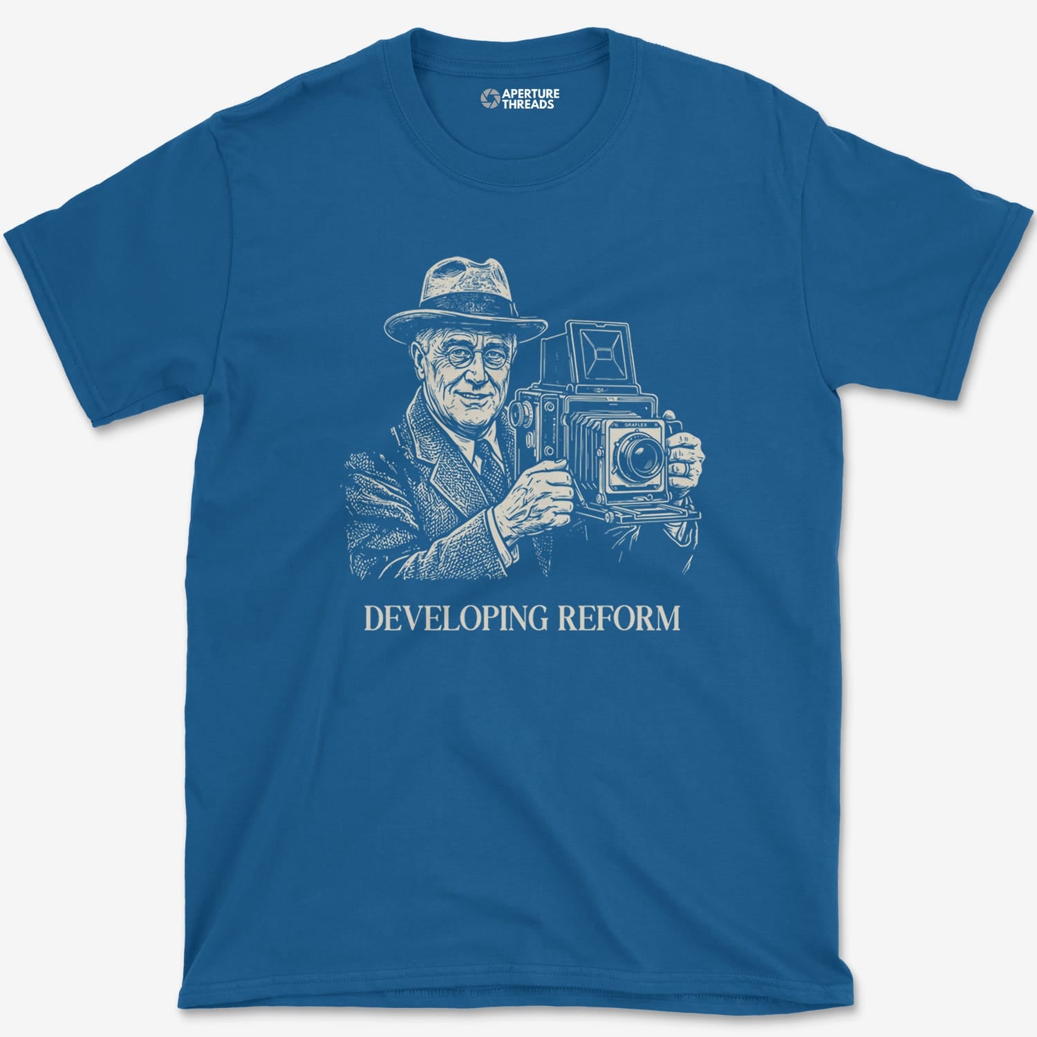 T-Shirt Royal / S Developing Reform T-Shirt