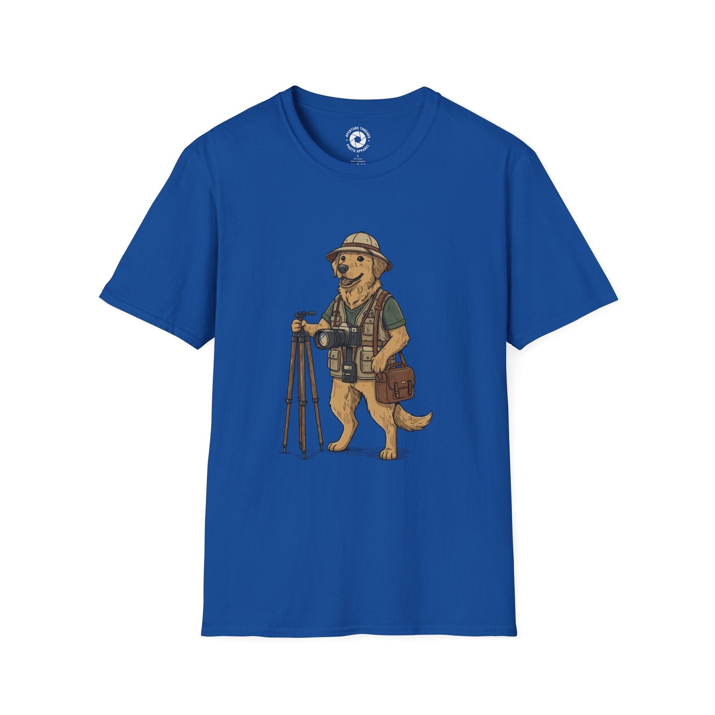 T-Shirt Royal / S Dog Photographer T-Shirt