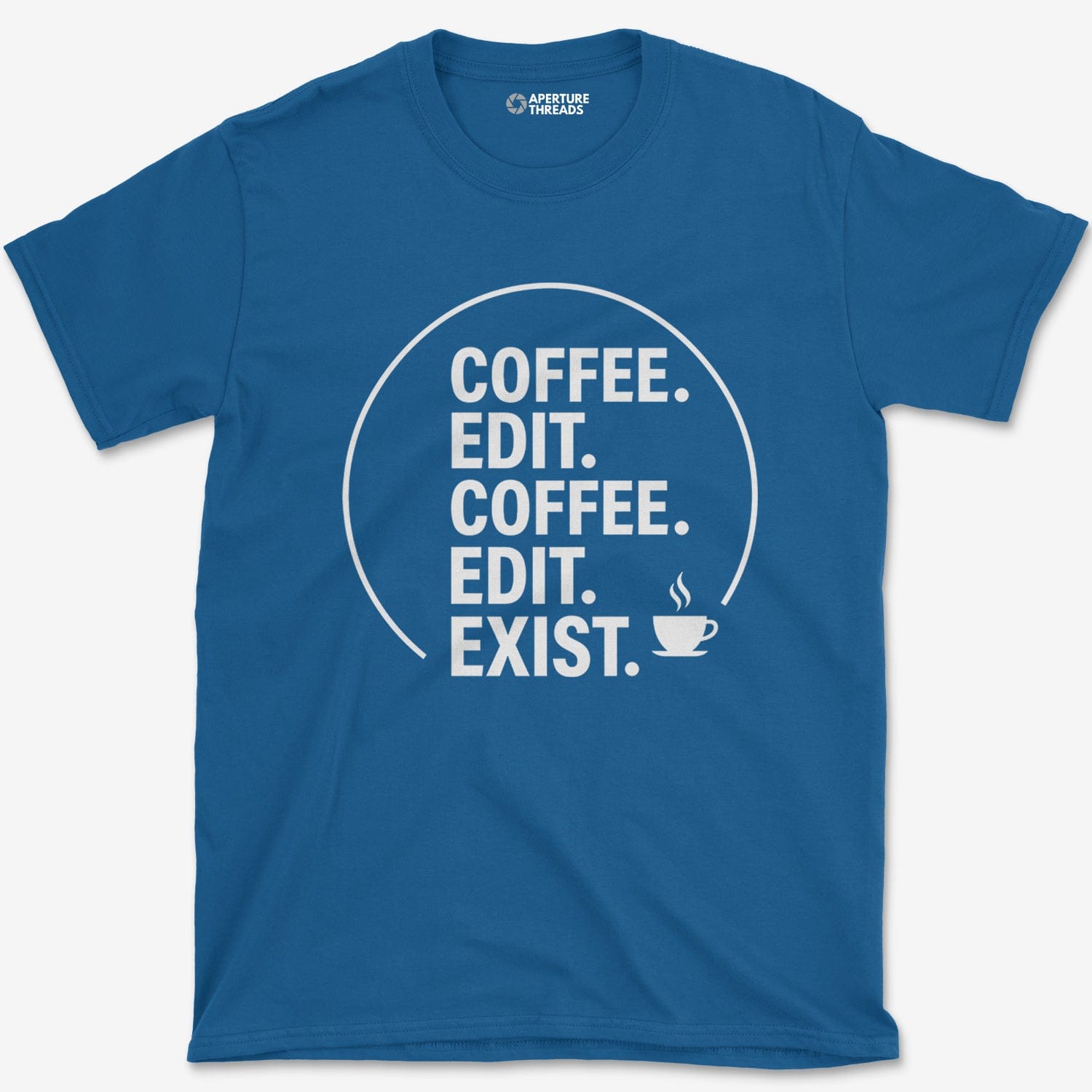 T-Shirt Royal / S Editor Rhythm T-Shirt