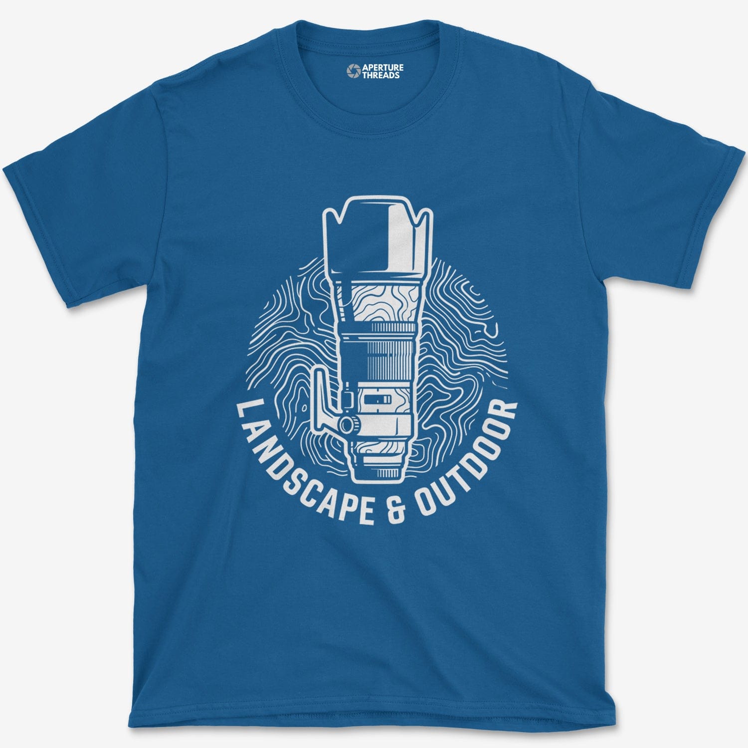T-Shirt Royal / S Expedition Lens T-Shirt