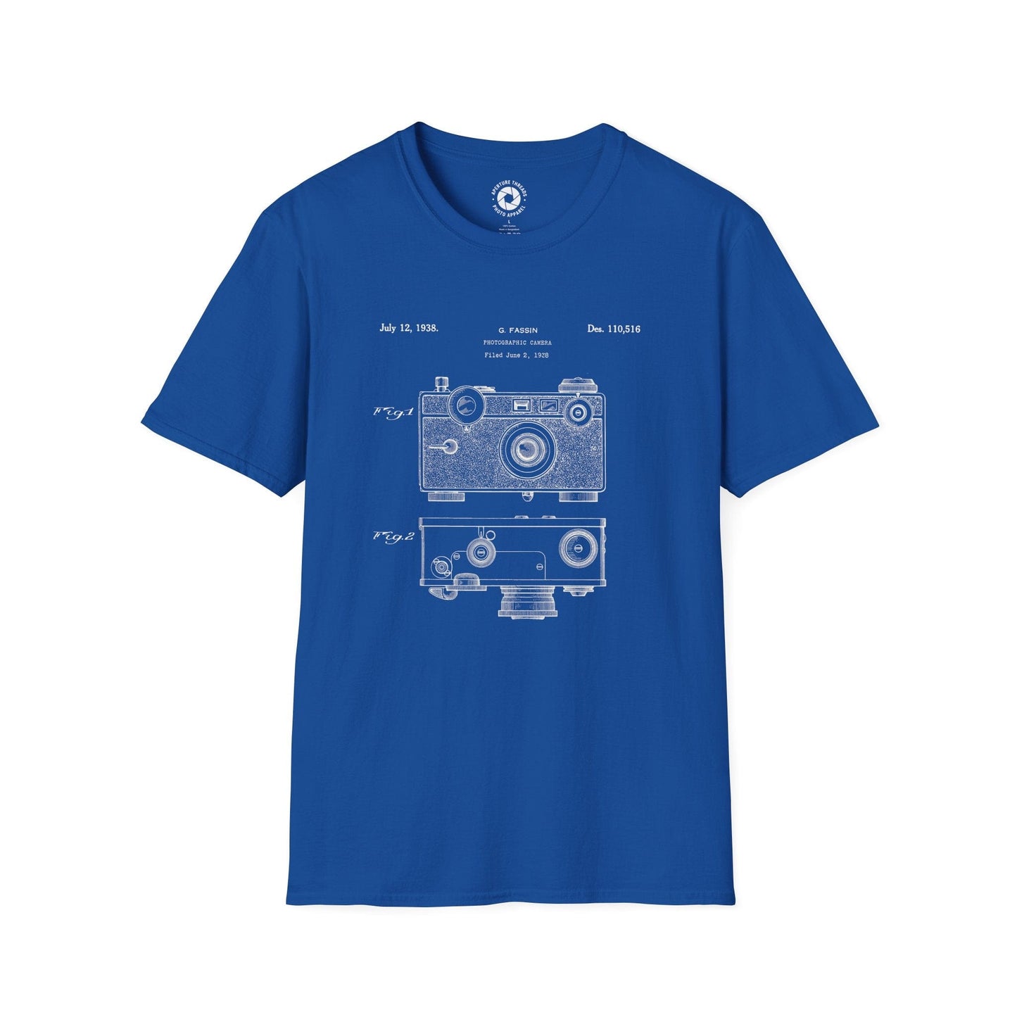 T-Shirt Royal / S Fassin Blueprint T-Shirt