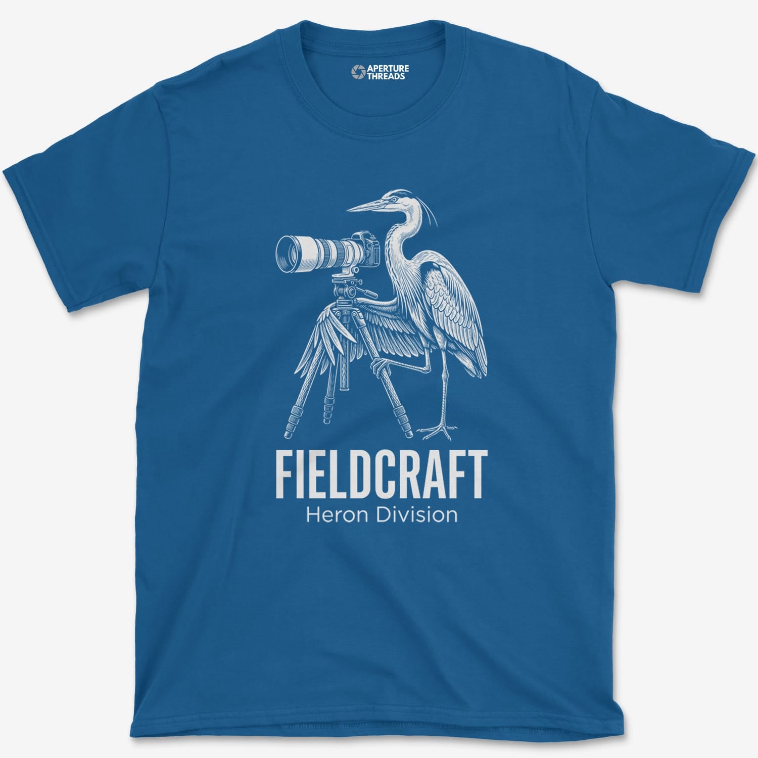 T-Shirt Royal / S Fieldcraft Heron T-Shirt
