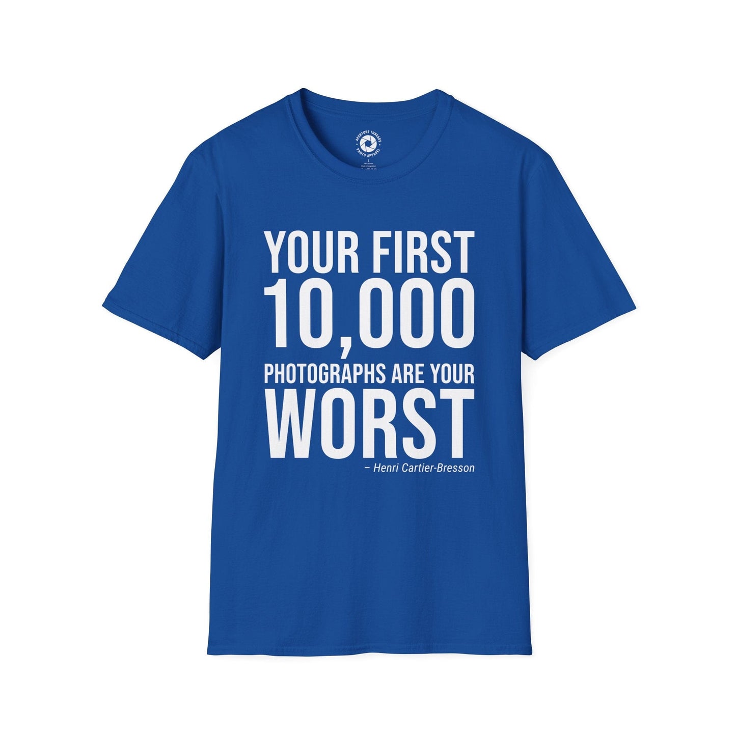T-Shirt Royal / S First 10000 T-Shirt