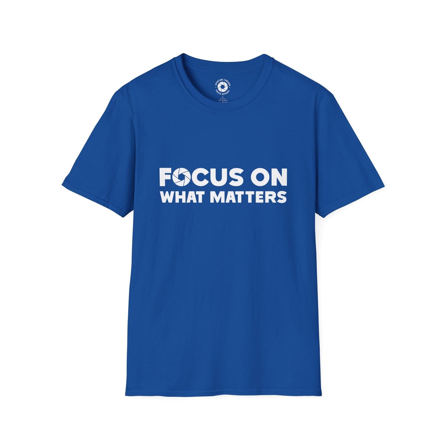 T-Shirt Royal / S Focus On T-Shirt
