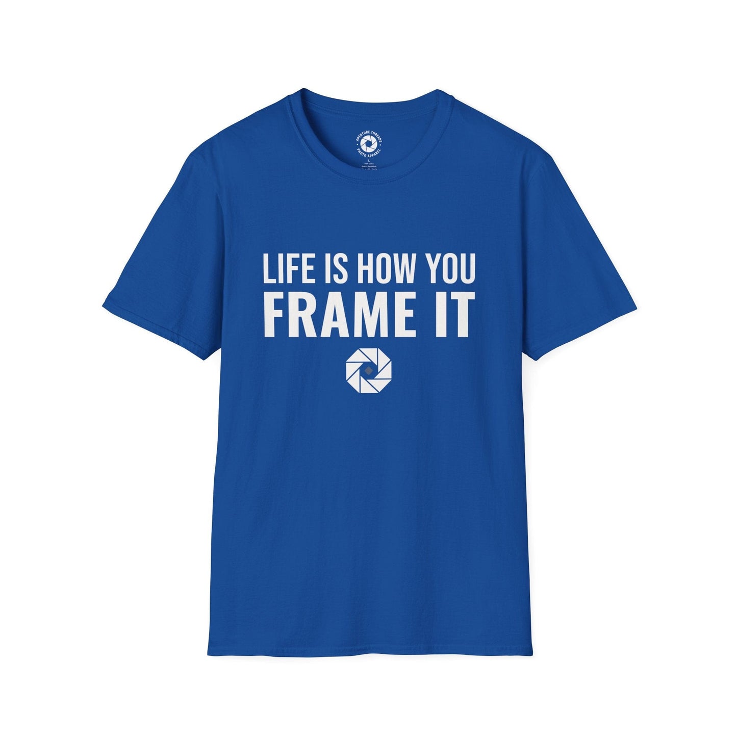 T-Shirt Royal / S Frame It T-Shirt