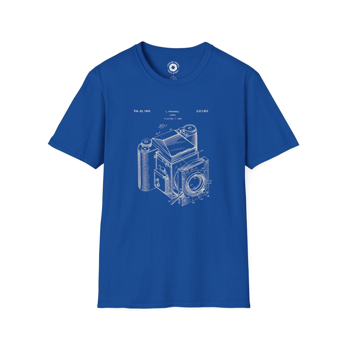 T-Shirt Royal / S Frankin Blueprint T-Shirt