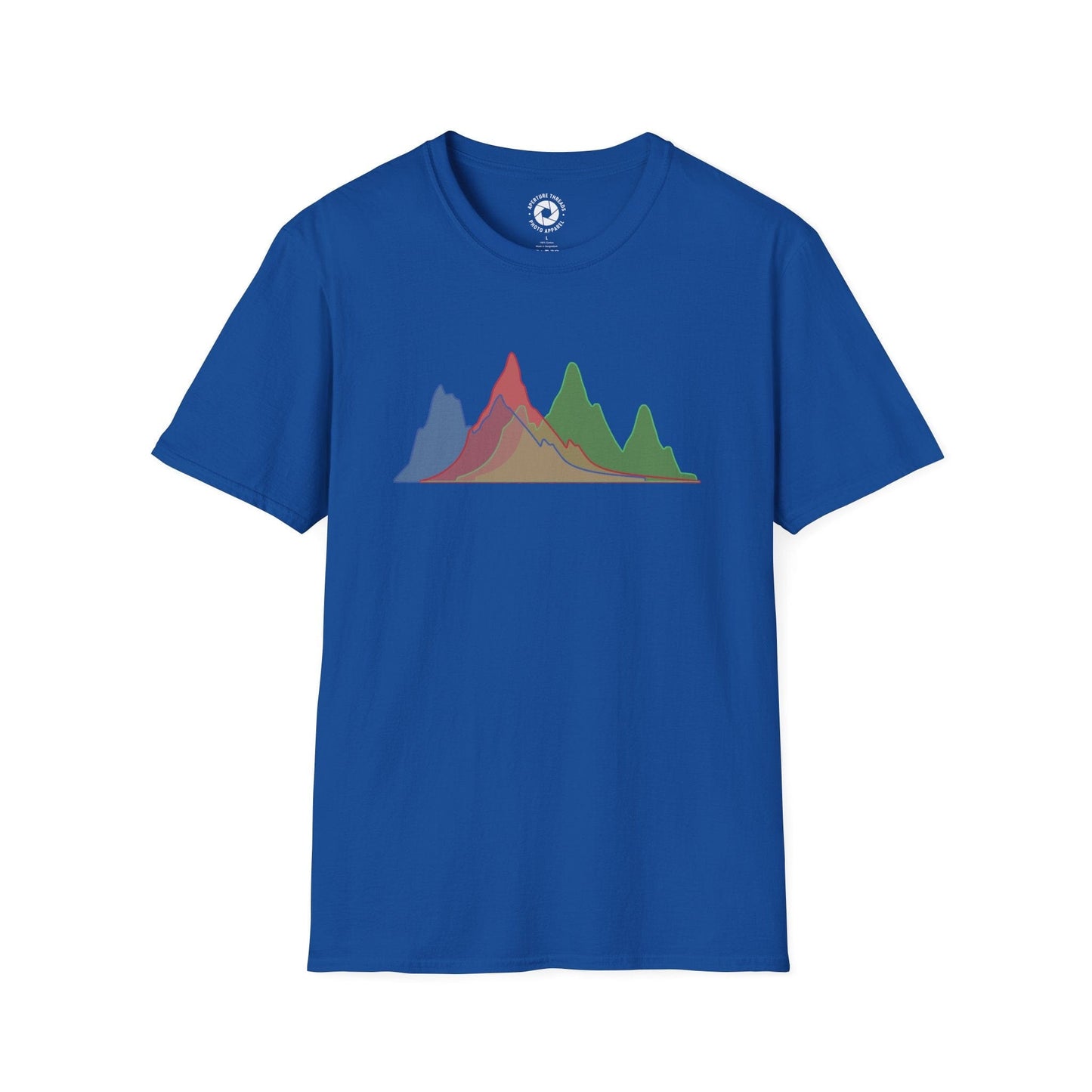 T-Shirt Royal / S Histogram T-Shirt