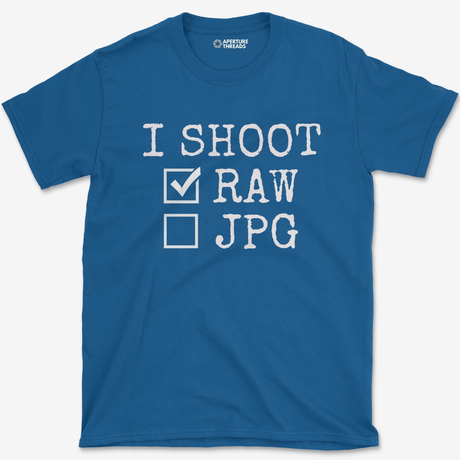 T-Shirt Royal / S JPG RAW T-Shirt