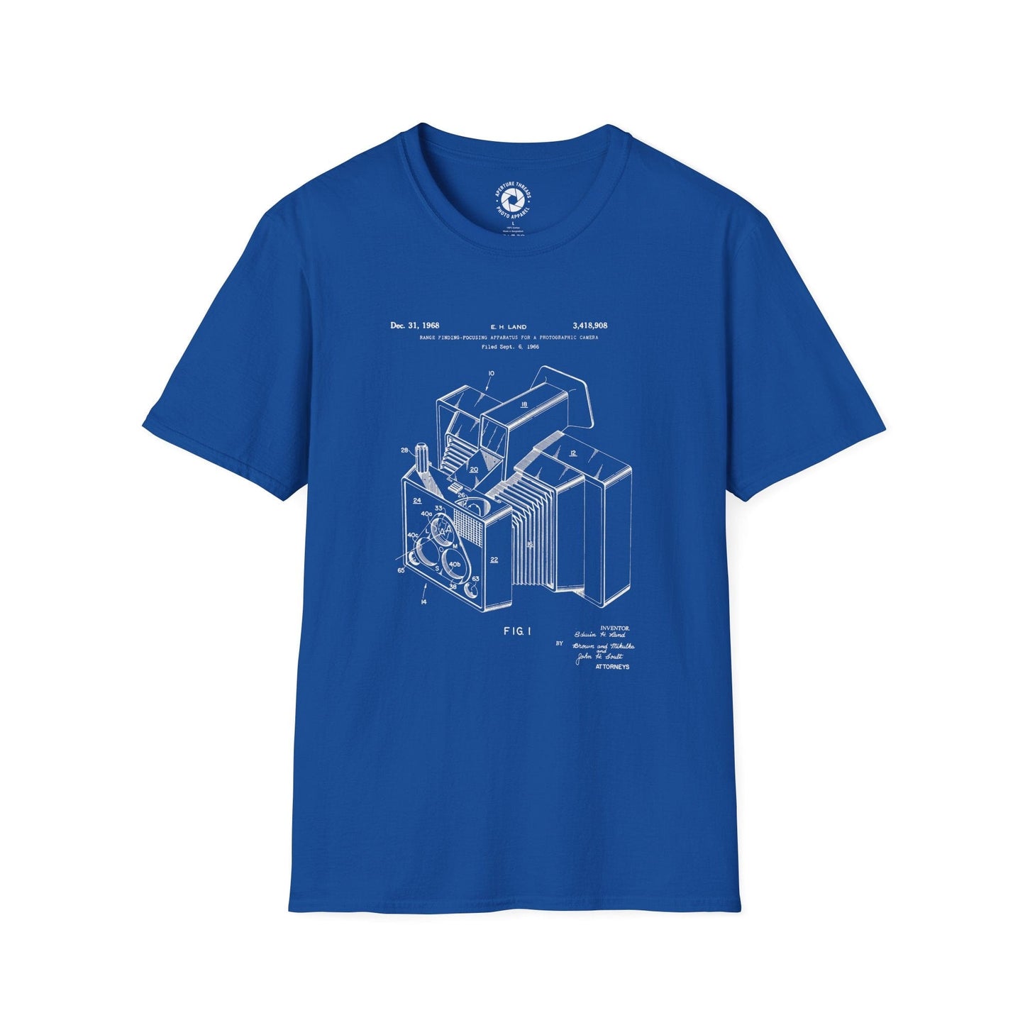 T-Shirt Royal / S Lamd Blueprint T-Shirt