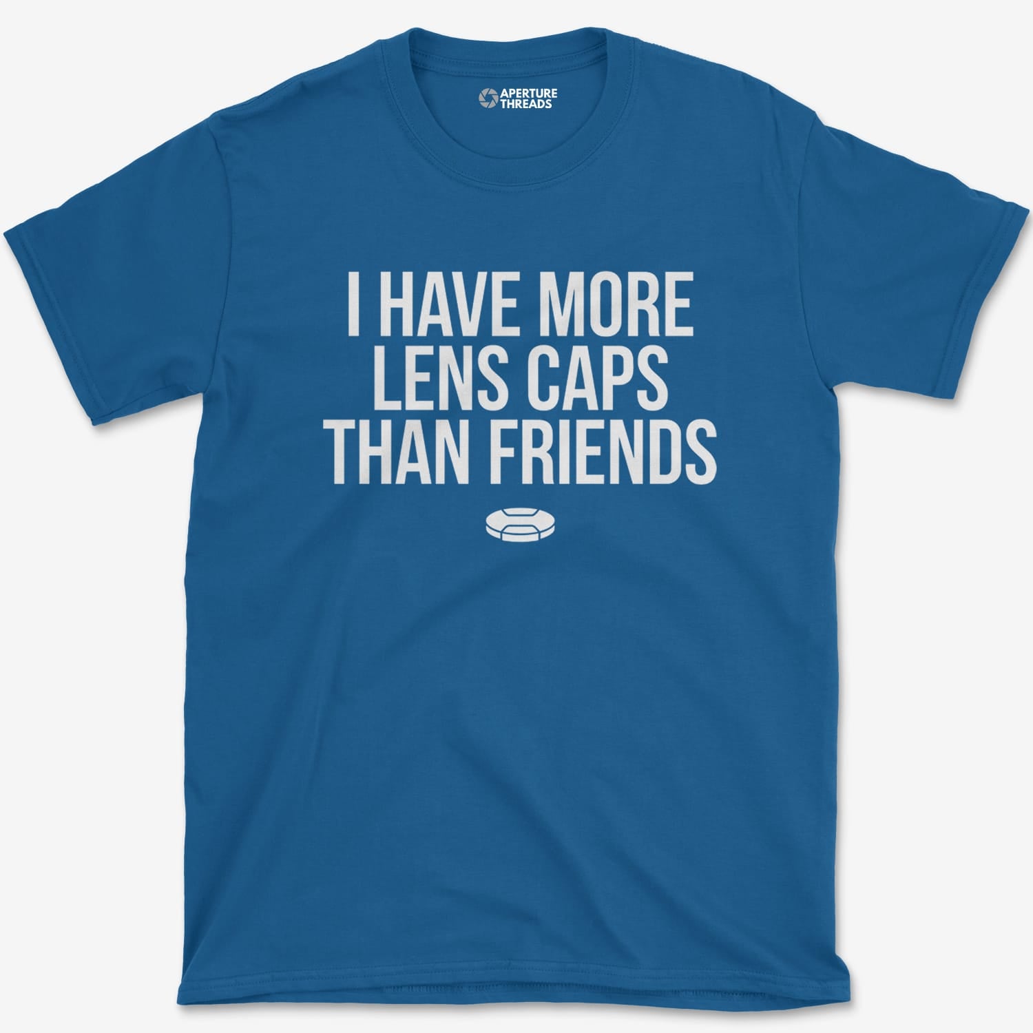 T-Shirt Royal / S More Lens Caps T-Shirt