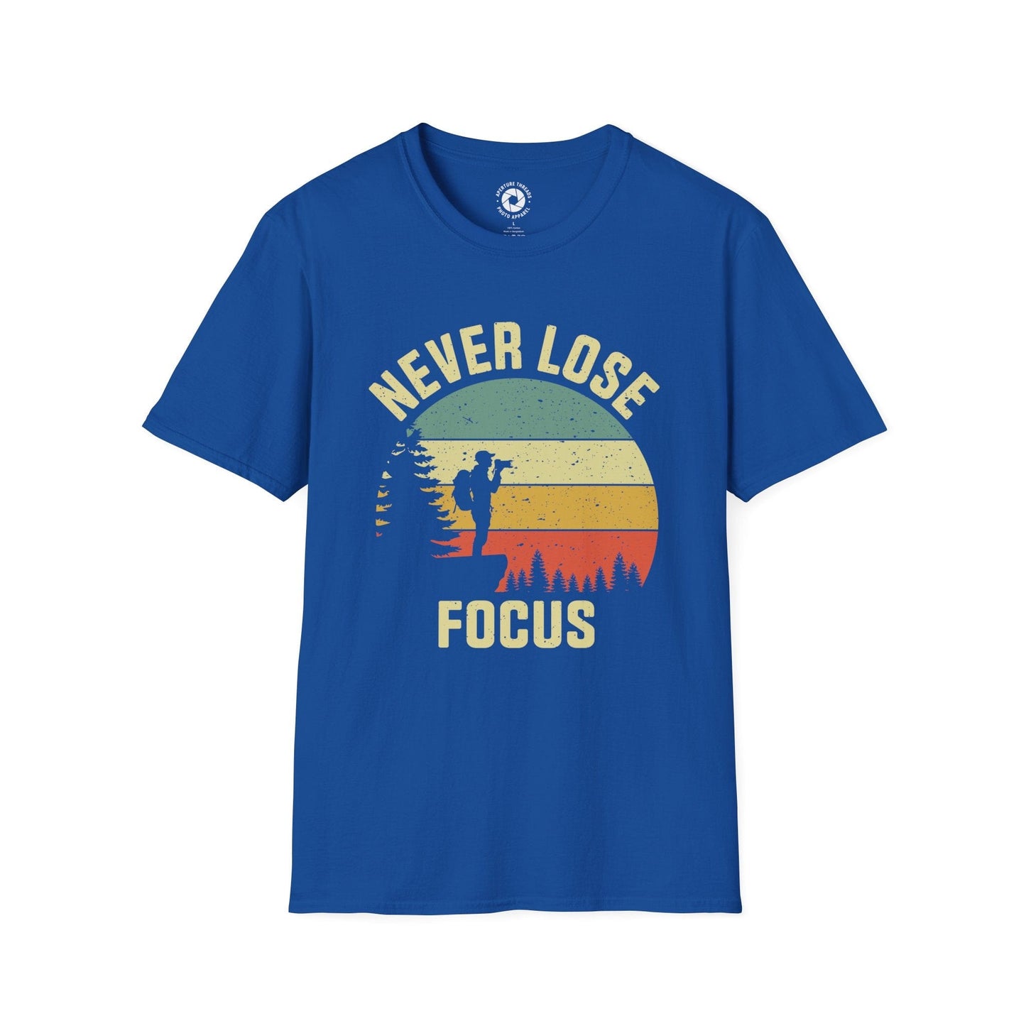 T-Shirt Royal / S Never Lose Focus T-Shirt