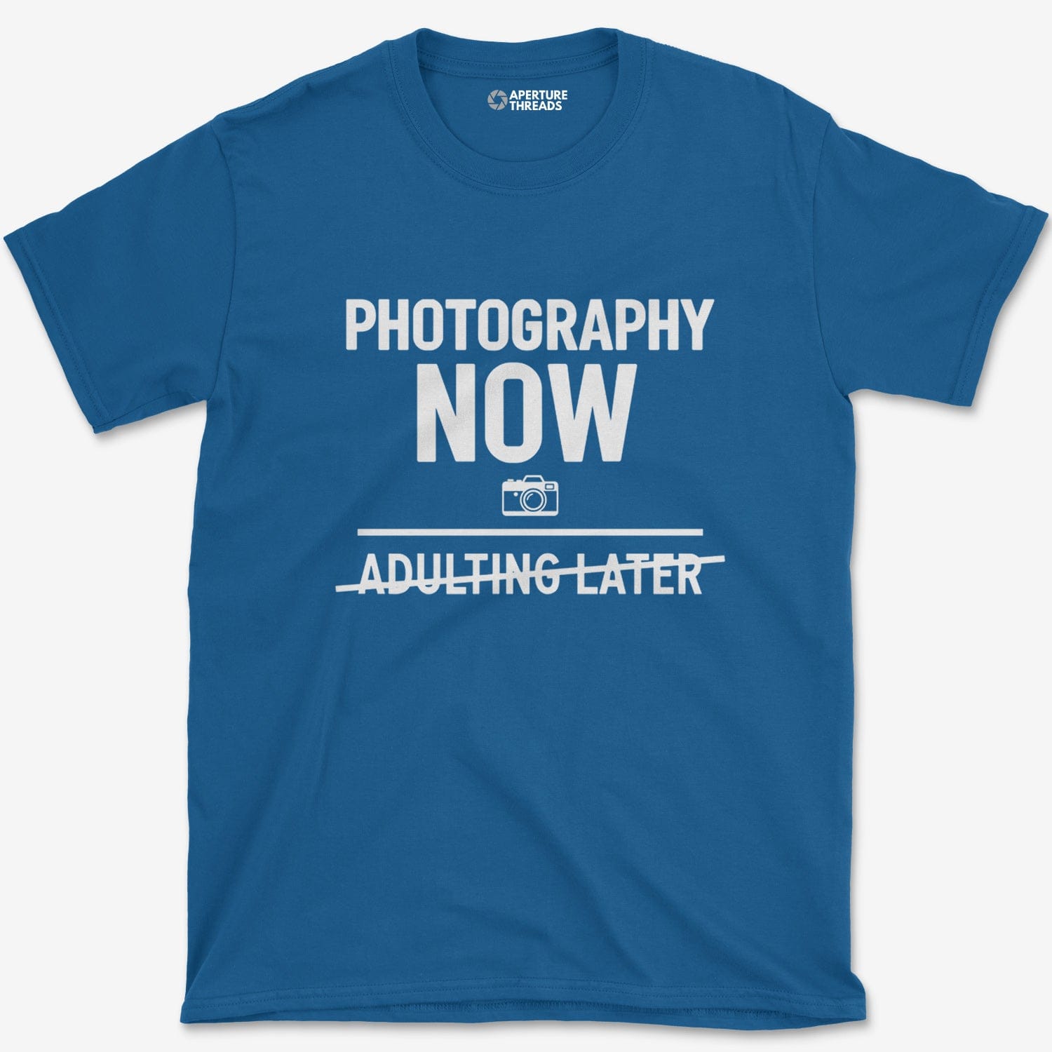 T-Shirt Royal / S Photography Now T-Shirt