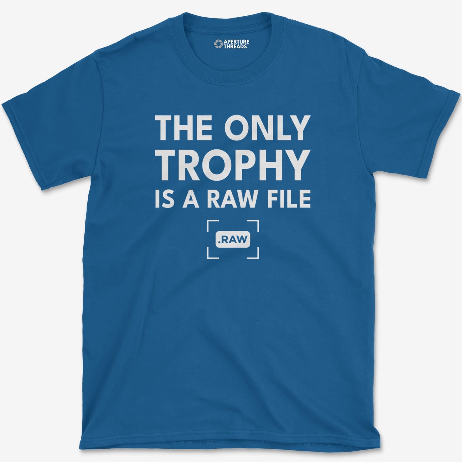 T-Shirt Royal / S Raw Trophy - T-Shirt