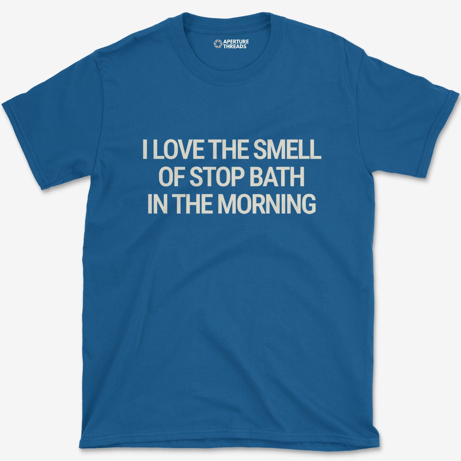 T-Shirt Royal / S Stop Bath T-Shirt