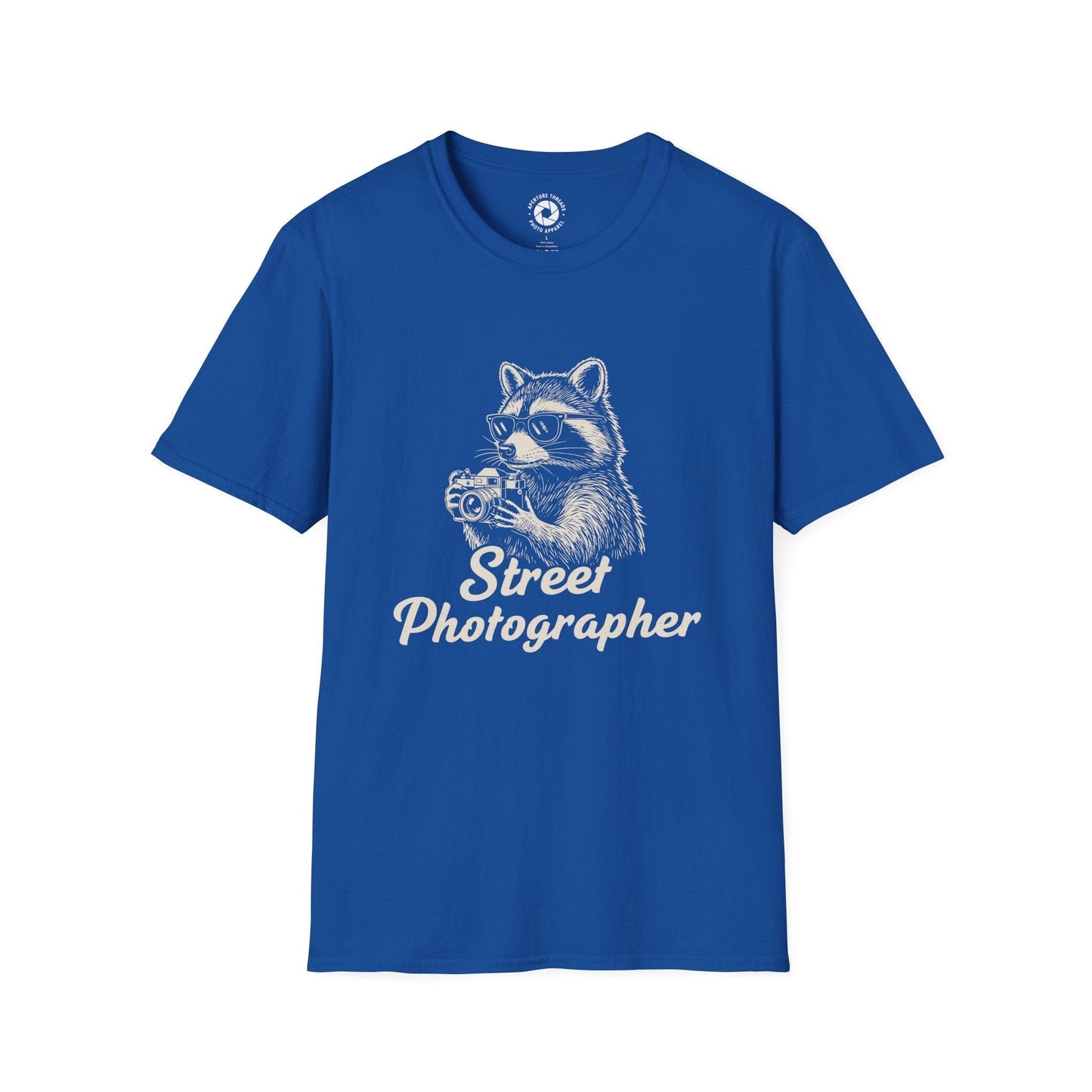 T-Shirt Royal / S Street Photographer T-Shirt