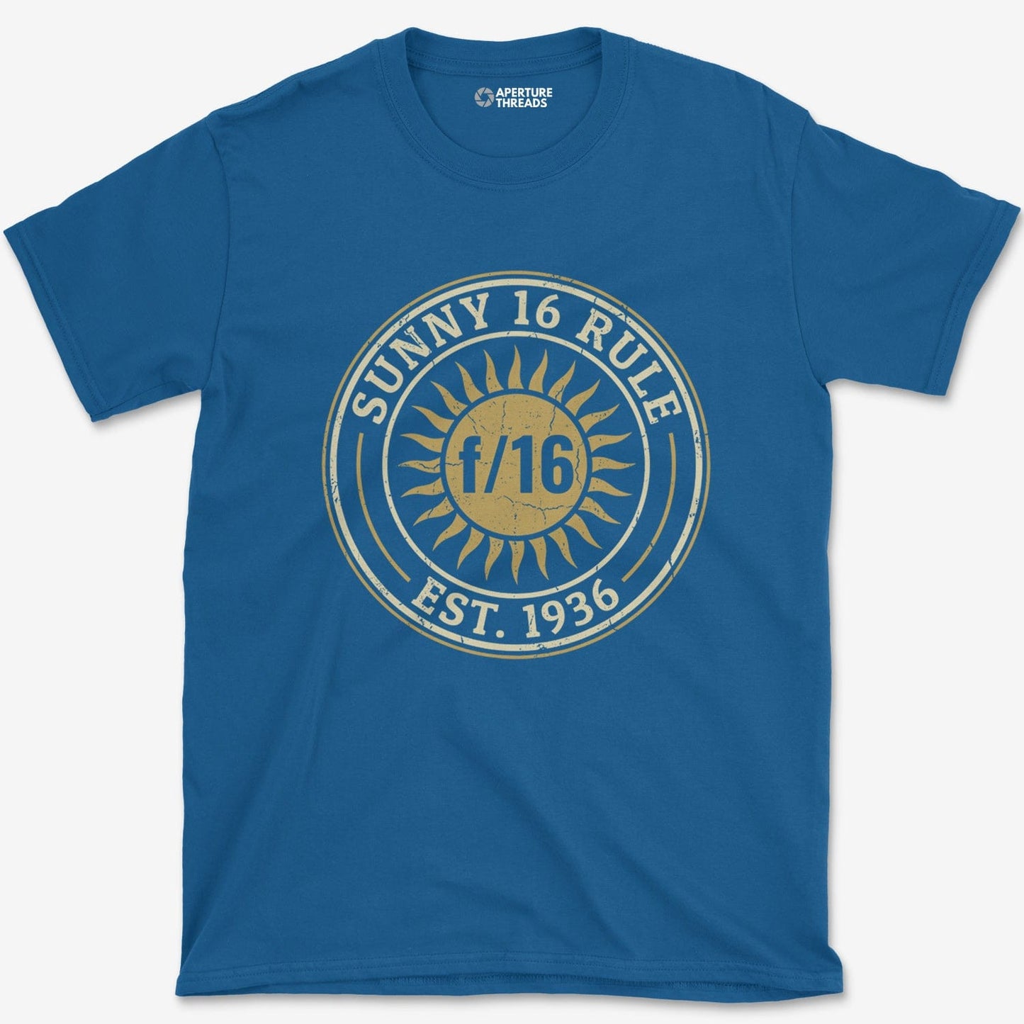T-Shirt Royal / S Sunny 16 Badge T-Shirt