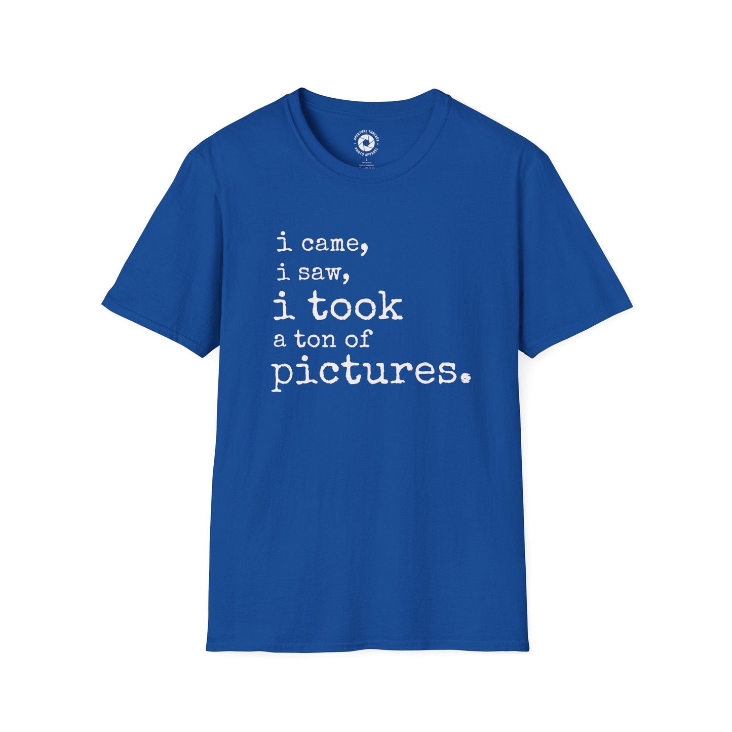 T-Shirt Royal / S Ton Of Pictures T-Shirt