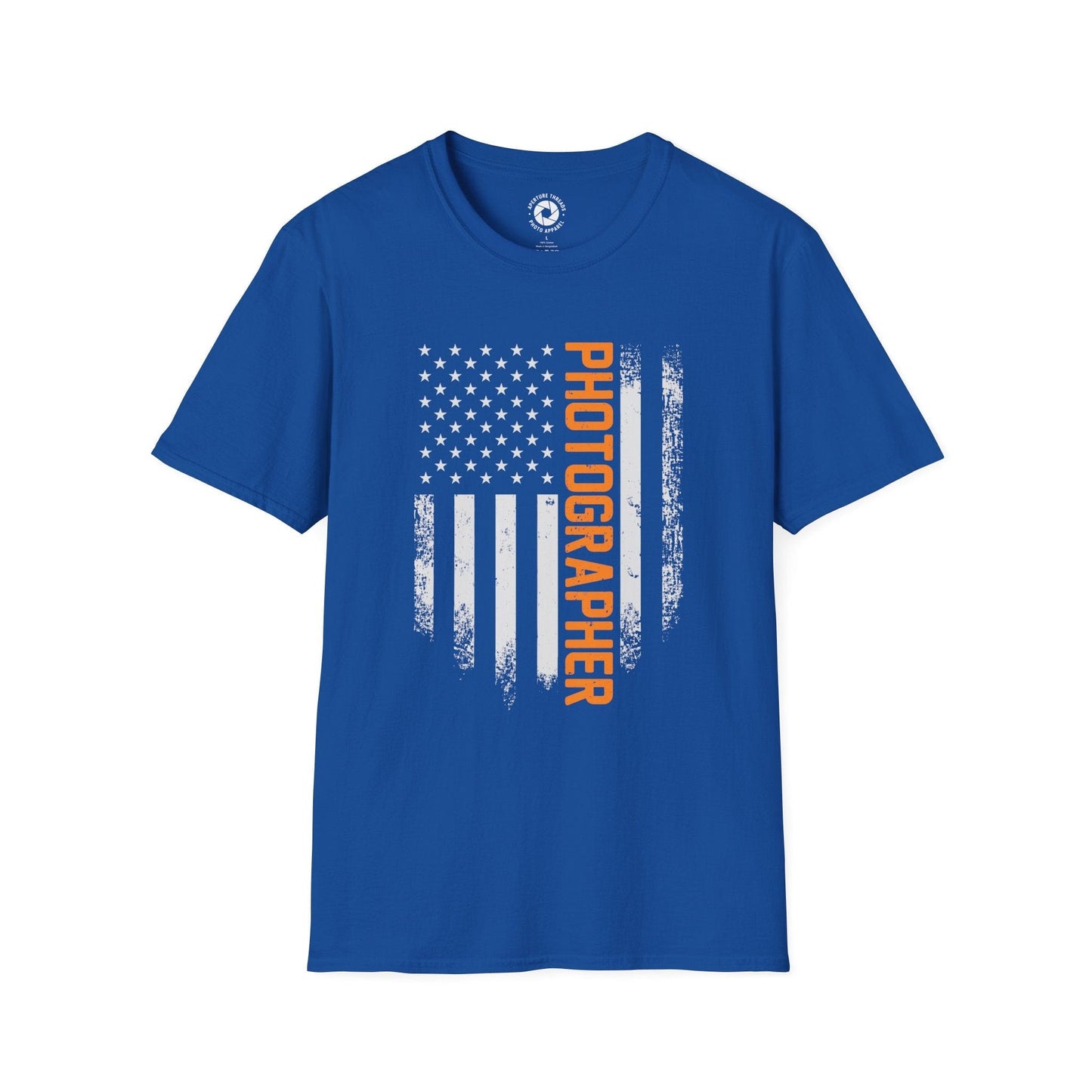 T-Shirt Royal / S USA Photographer T-Shirt