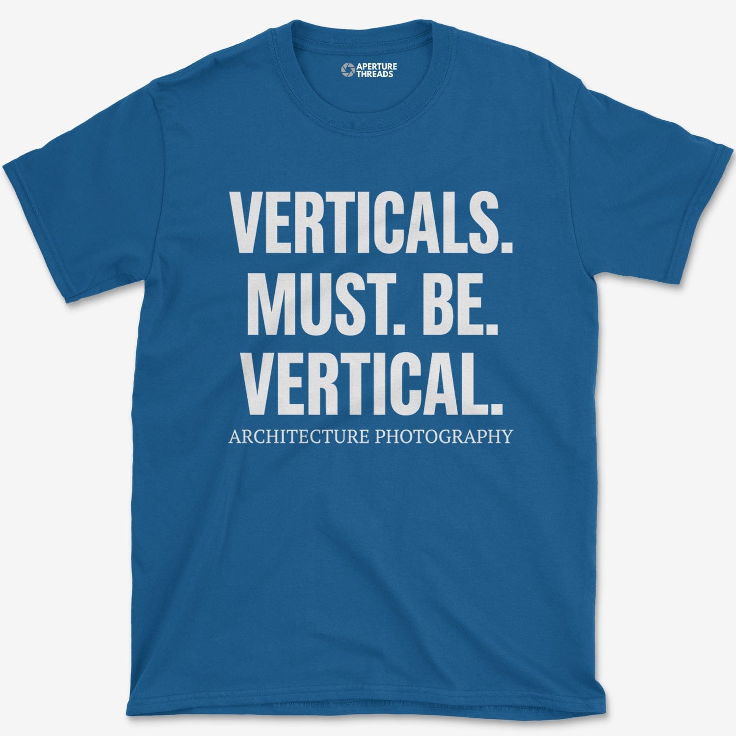 T-Shirt Royal / S Verticals T-Shirt