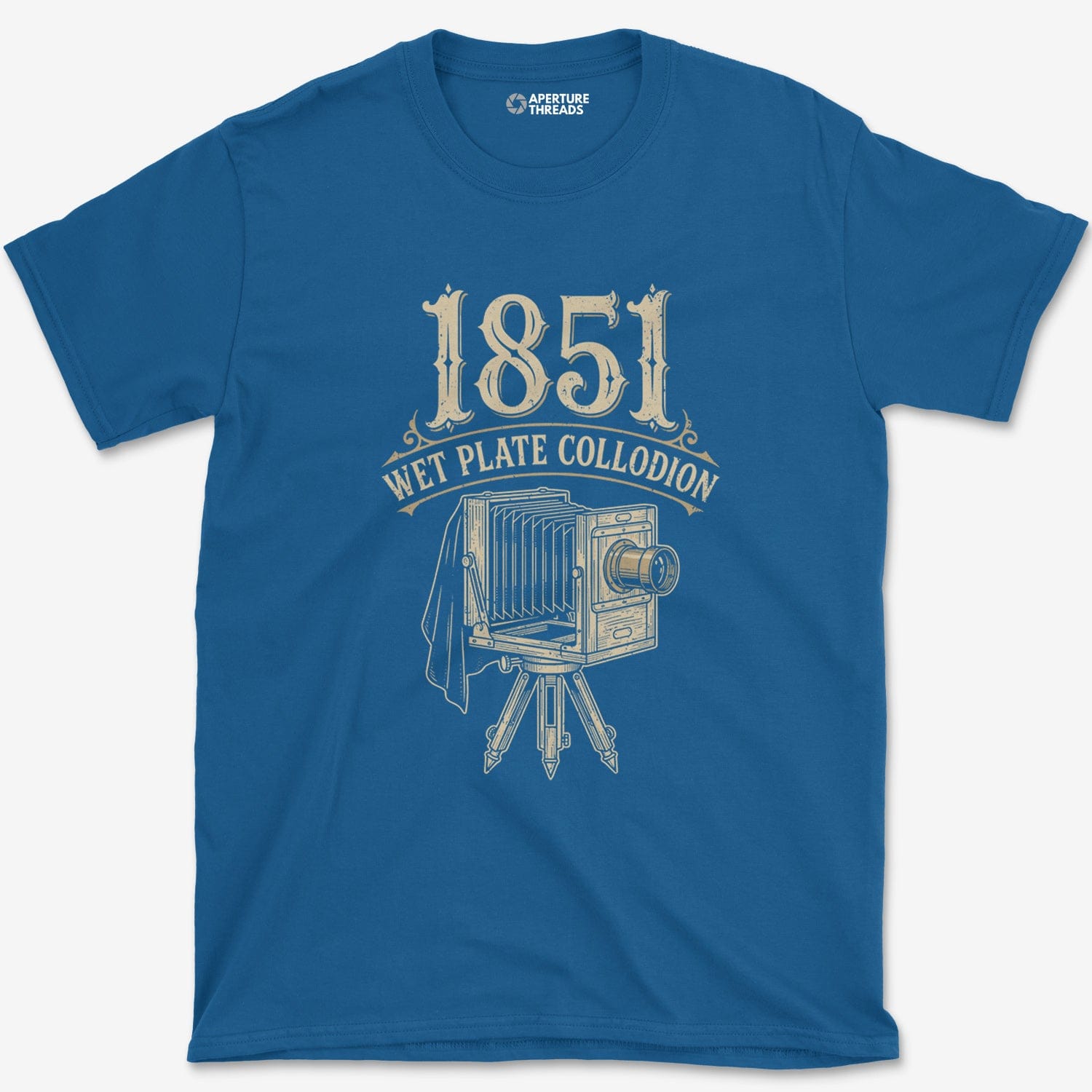 T-Shirt Royal / S Wet Plate Collodion T-Shirt