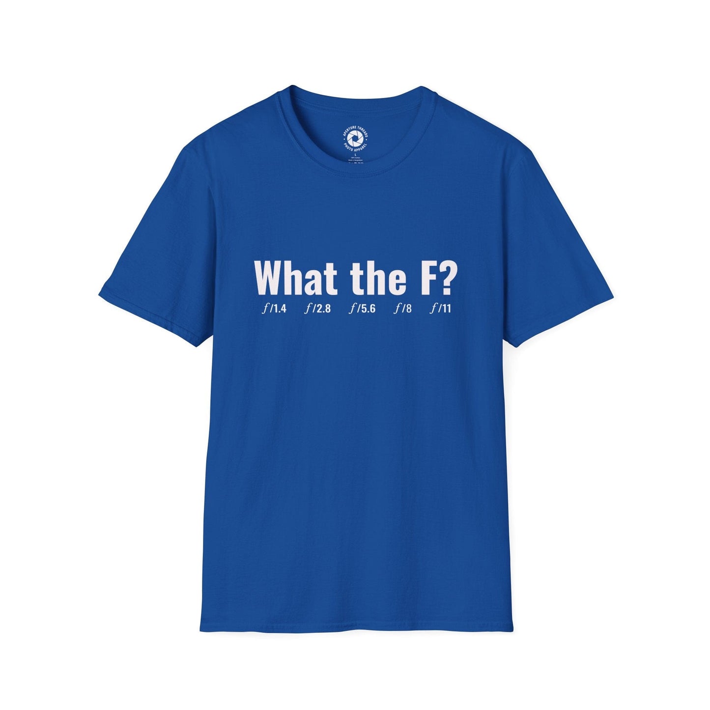 T-Shirt Royal / S What The F? T-Shirt