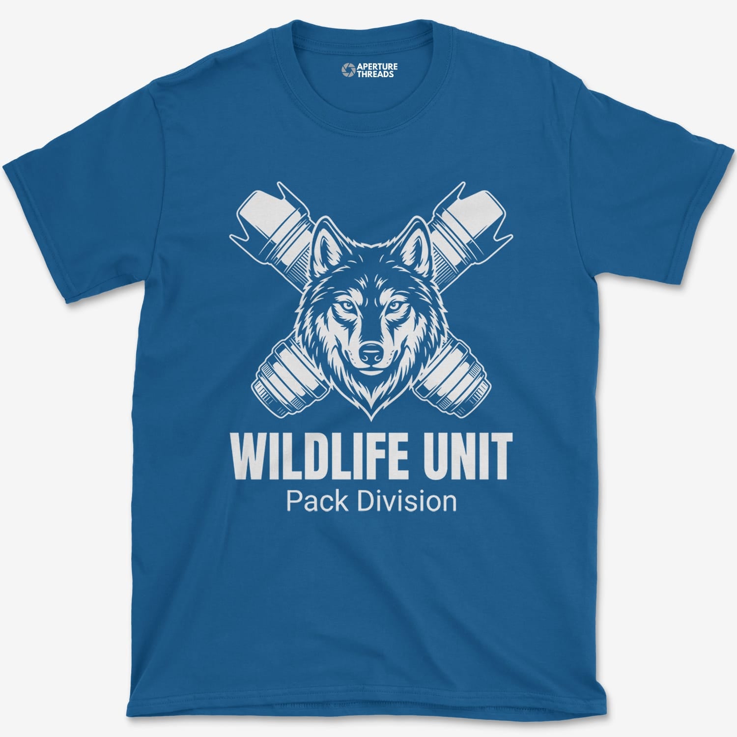T-Shirt Royal / S Wildlife Unit Wolf T-Shirt